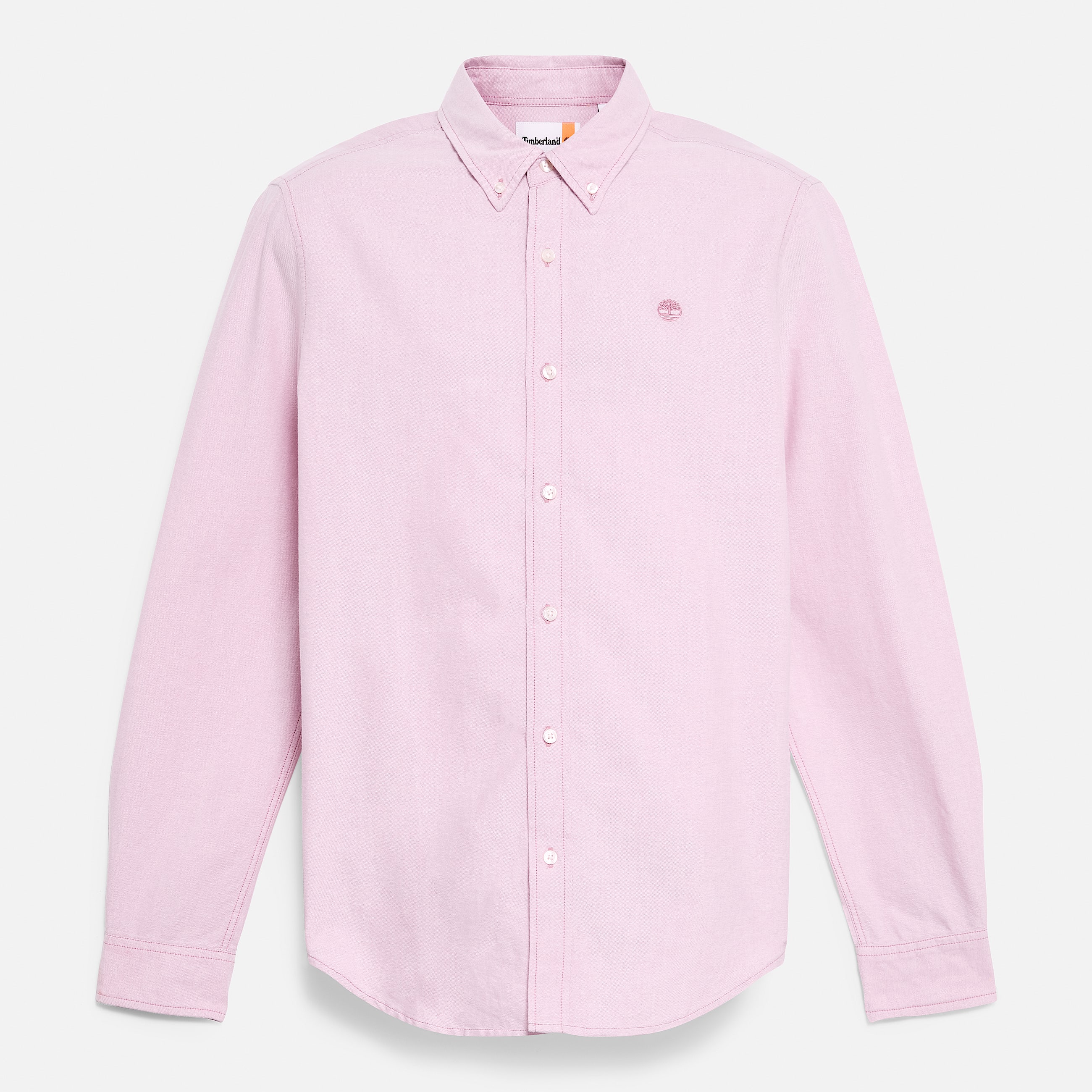 Chemise Oxford raye pour homme en rose TBL rose ALT10