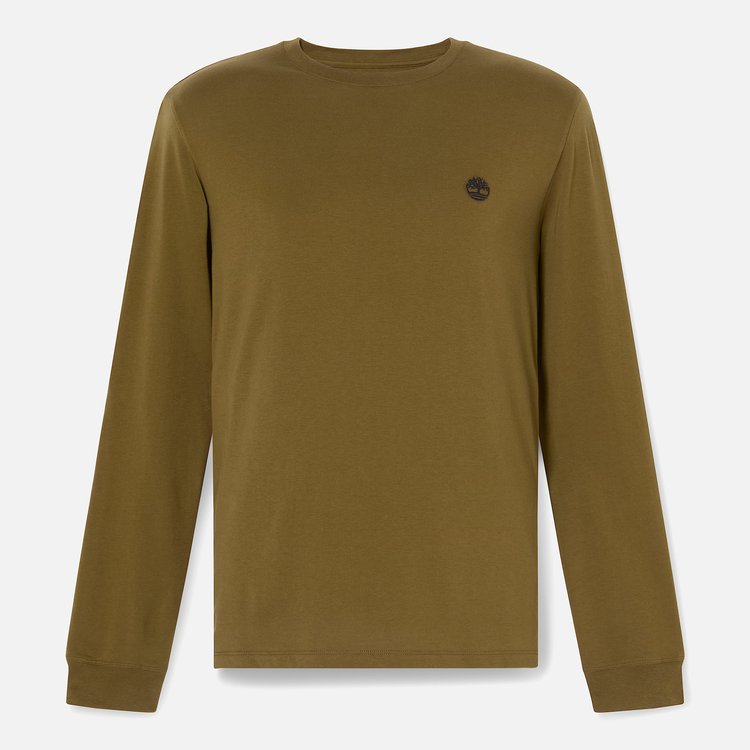 Dunstan River LongSleeve TShirt for Men in Dark Green TBL Green ALT10