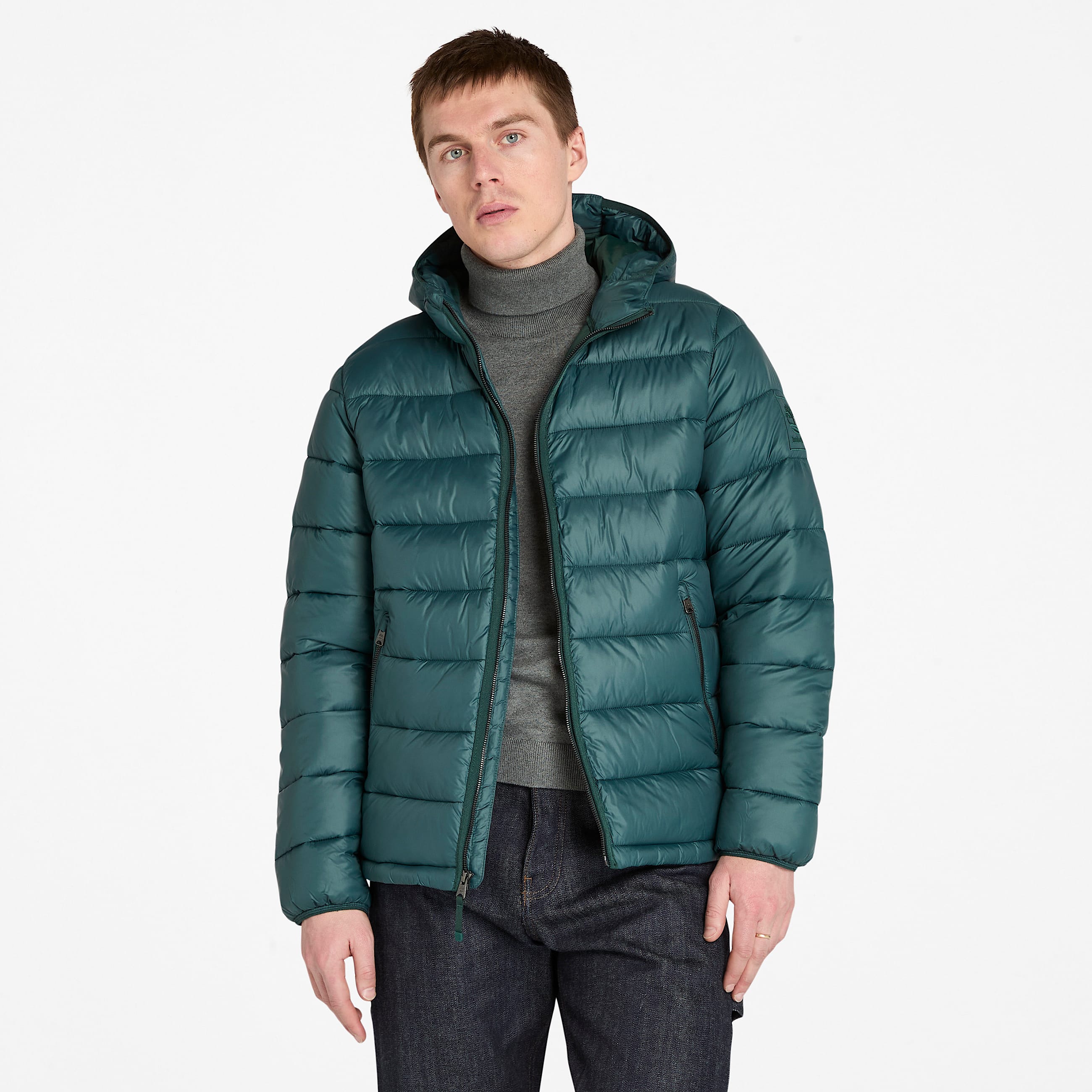 Doudoune dperlante et rsistante Garfield pour homme en vert fonc TBL Verte HERO