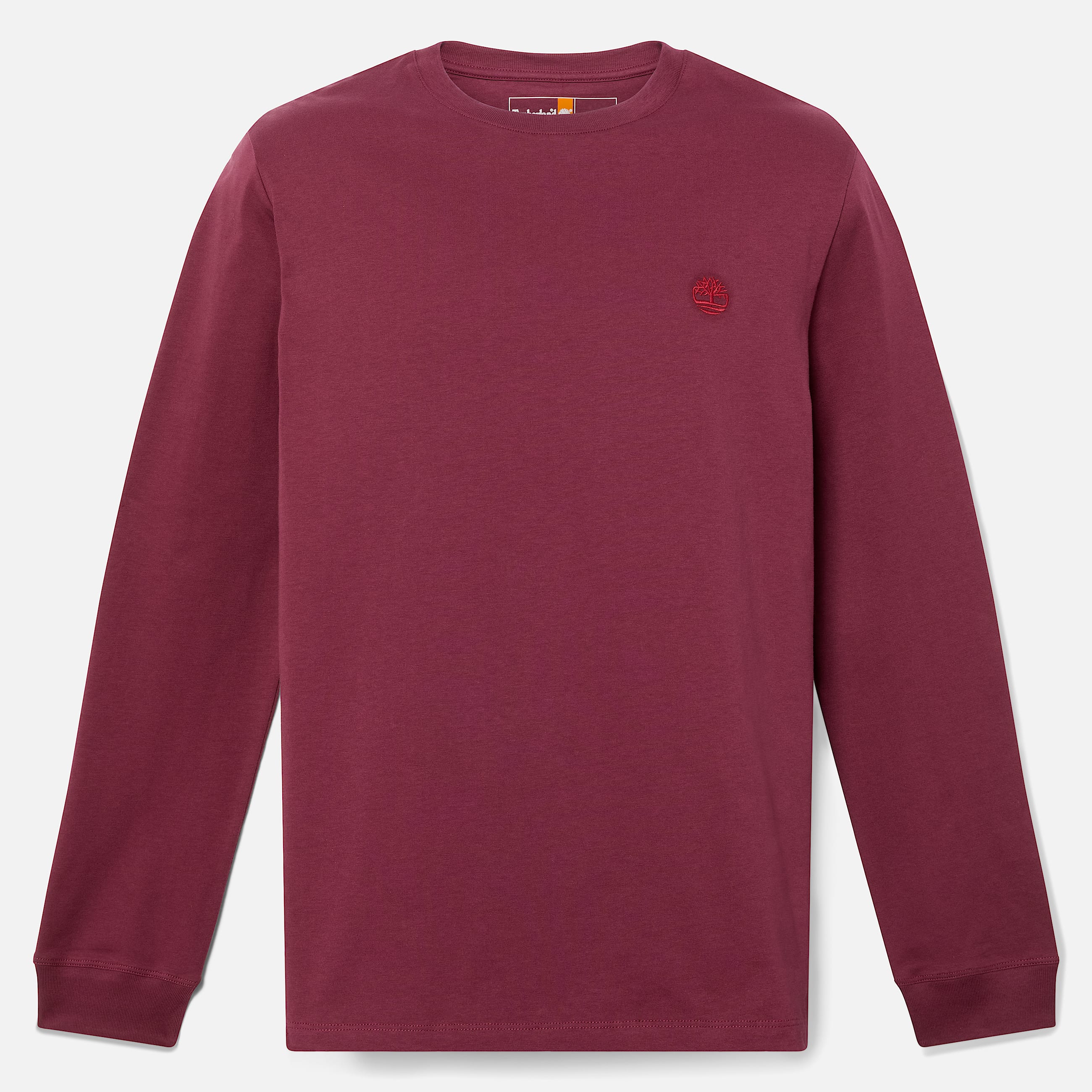 Tshirt  manches longues Dunstan River pour homme en bordeaux TBL bordeaux ALT10