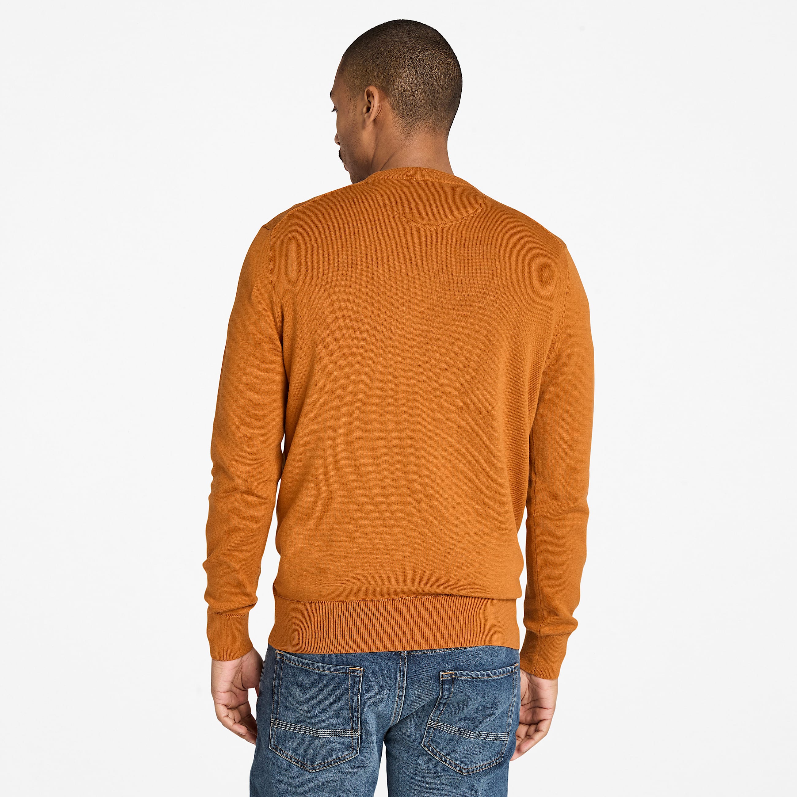 Pull en coton Williams River pour homme en marron TBL marron ALT9