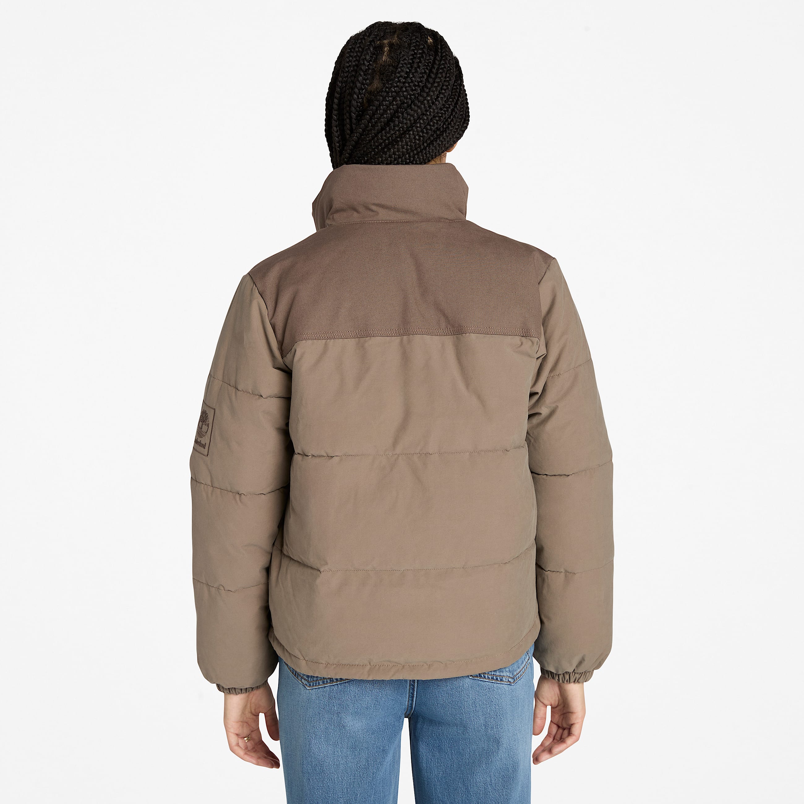 Welch Mountain Synthetic Insulated Puffer Jacket for Women in Brown TBL Brown ALT9