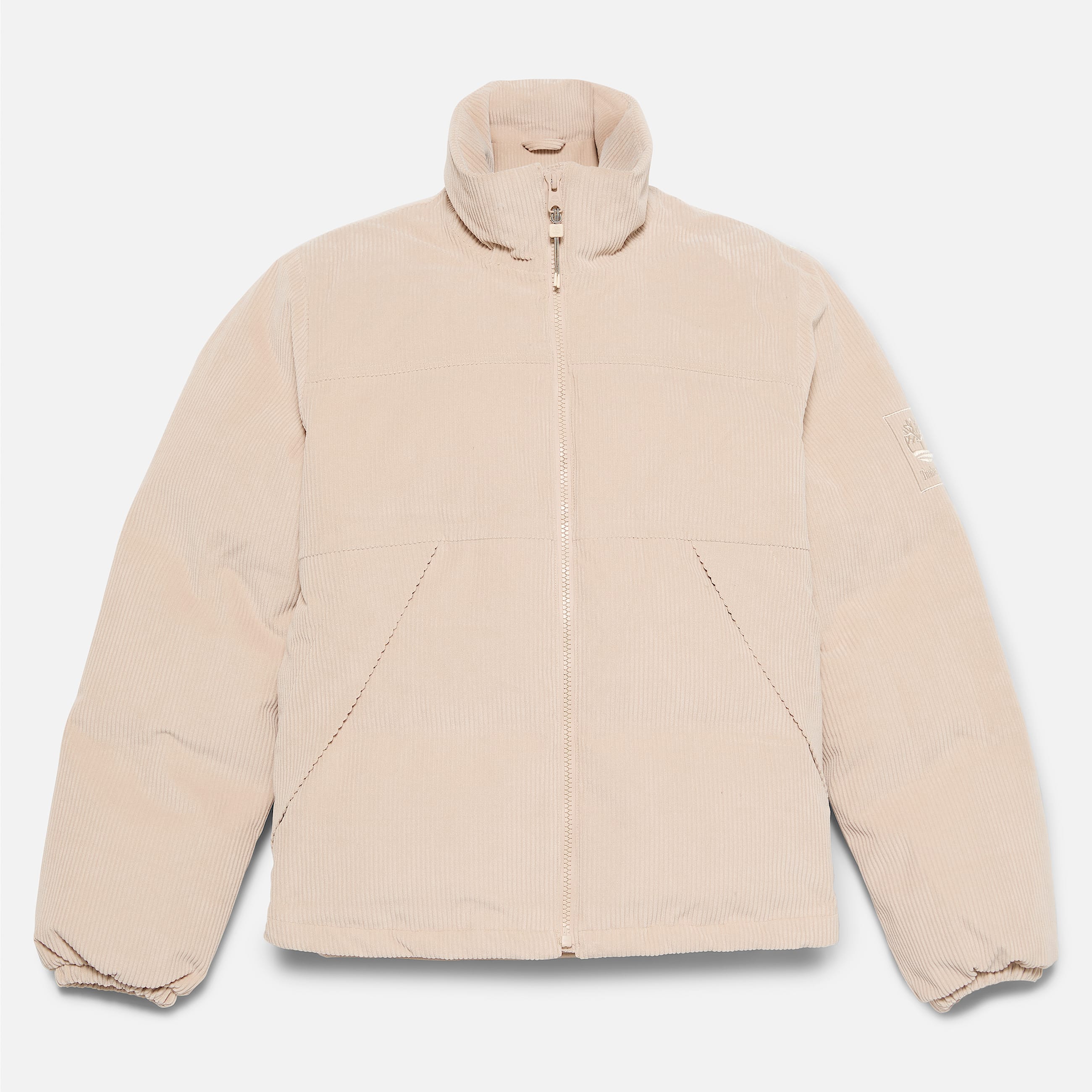 Doudoune impermable en velours ctel Welch Mountain pour femme en beige TBL beige ALT10