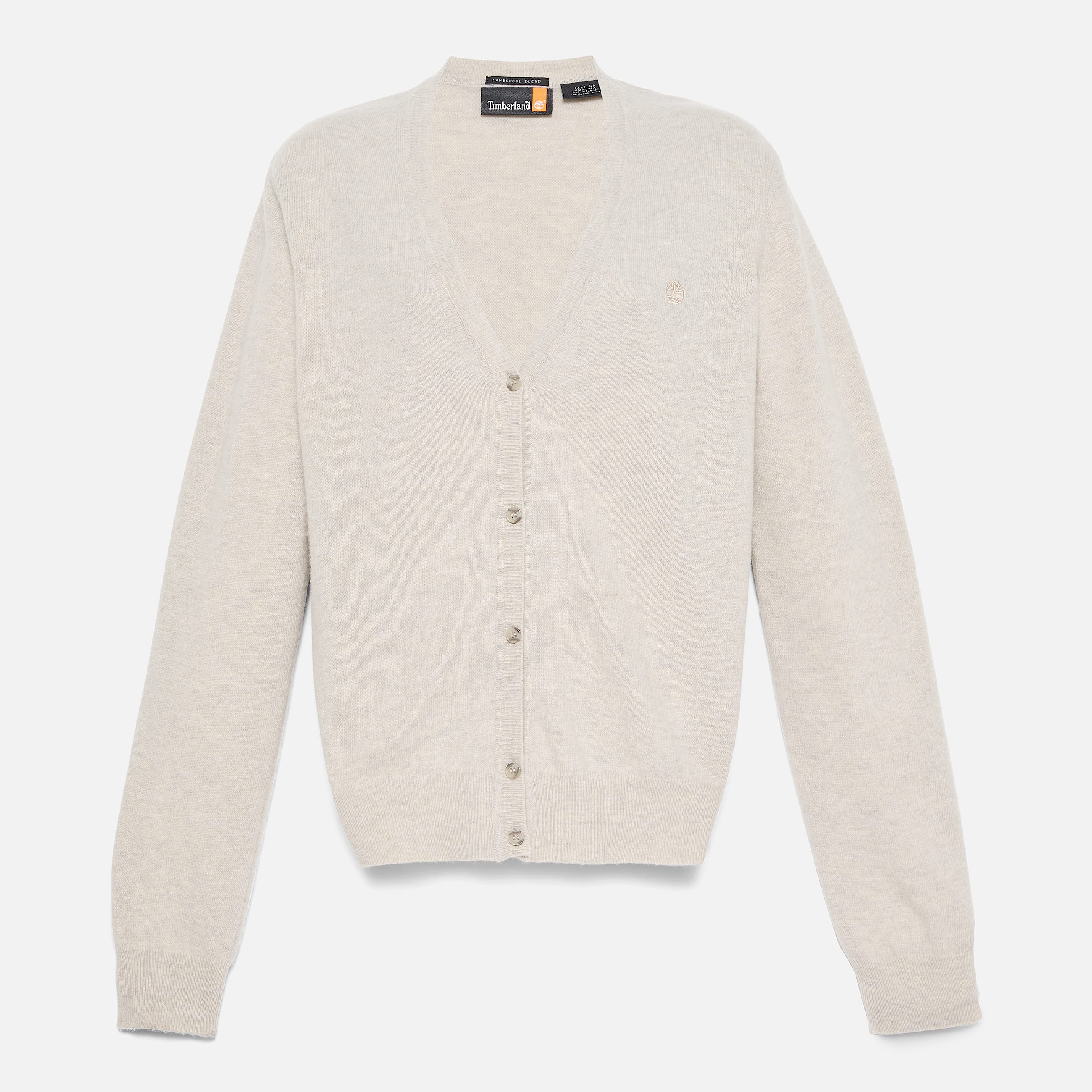 Cardigan Timberland Merino pour femme en beige TBL beige ALT10