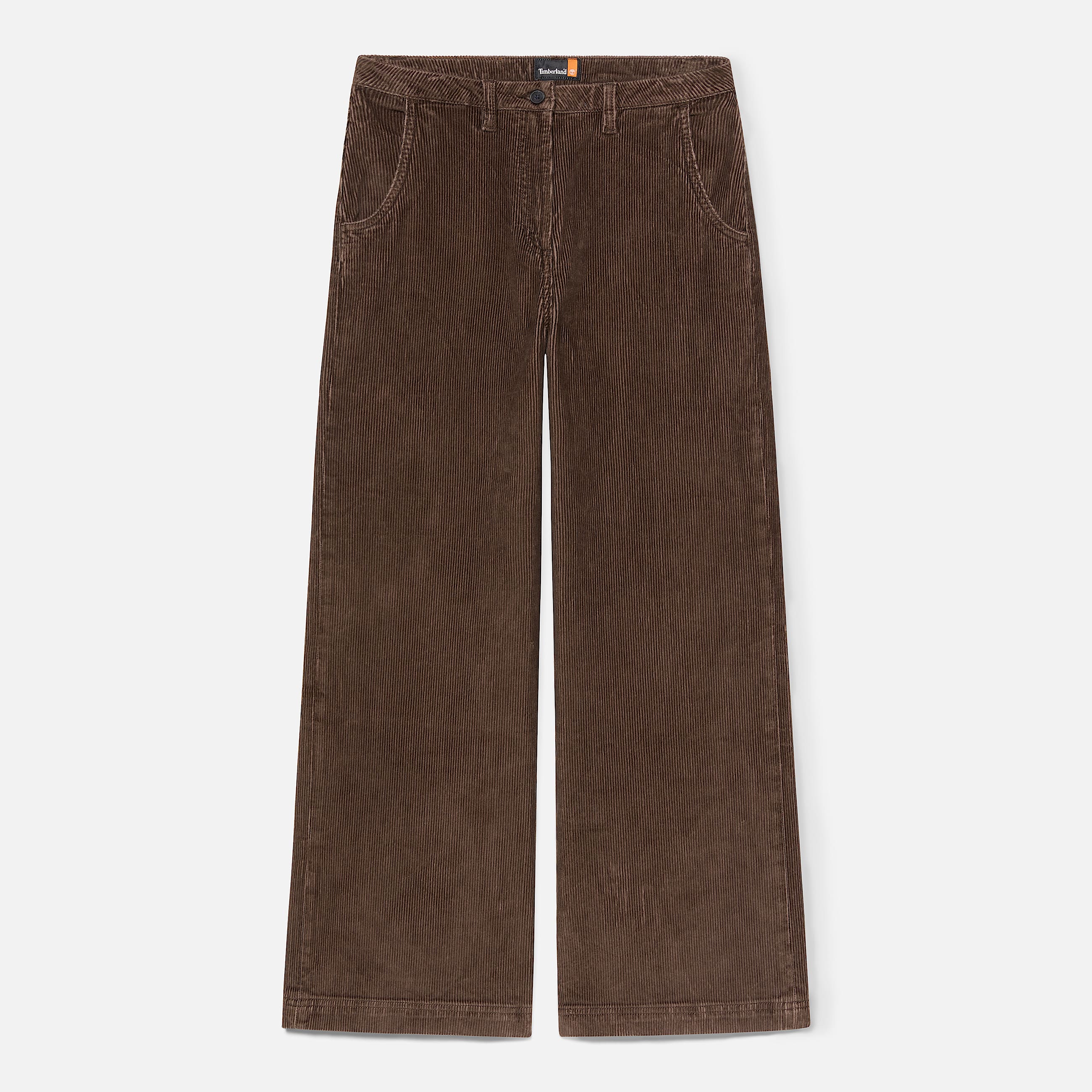 Washed Corduroy WideLeg Trouser for Women in Brown TBL Brown ALT10