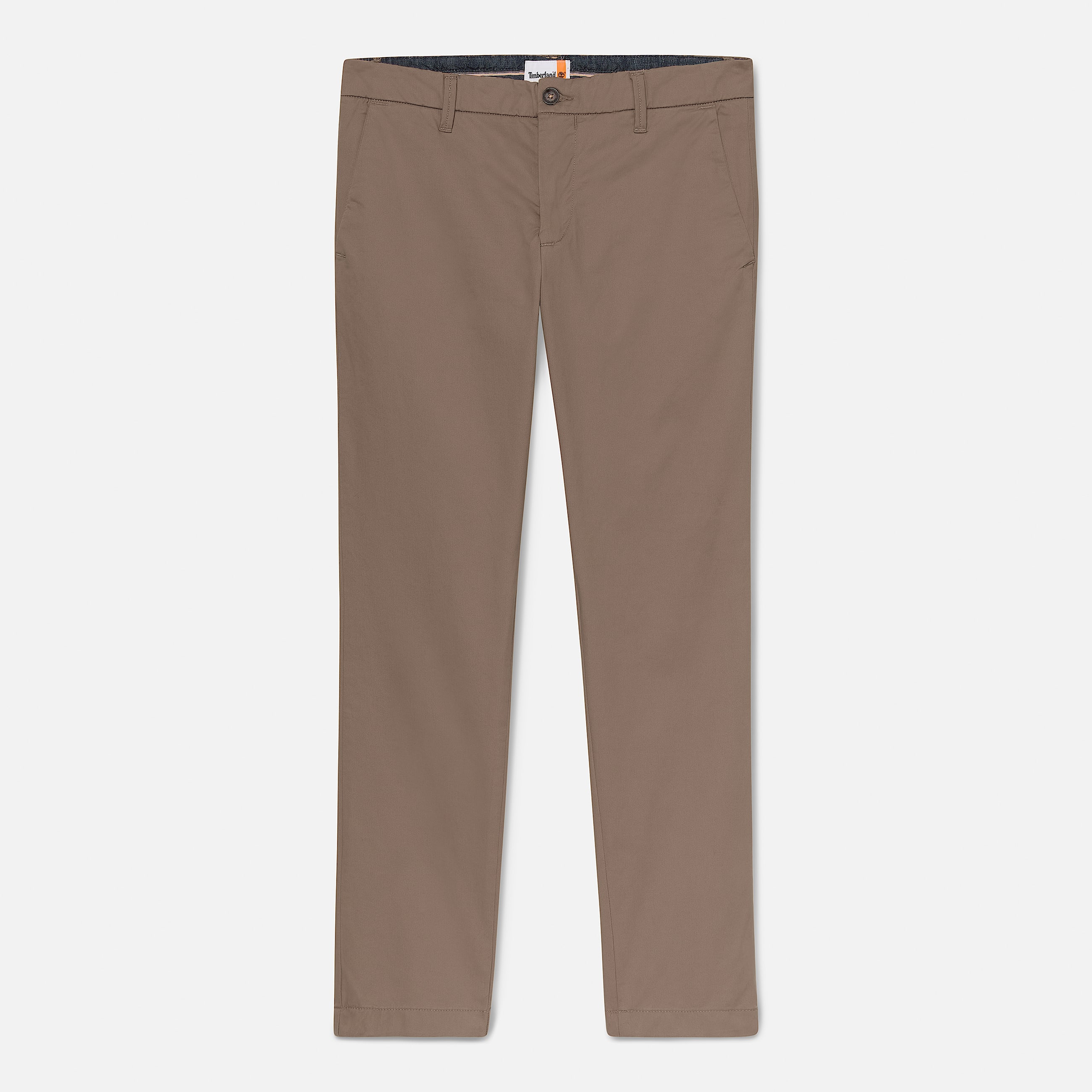 Claremont Twill Chino Slim Trouser for Men in Brown TBL Brown ALT10
