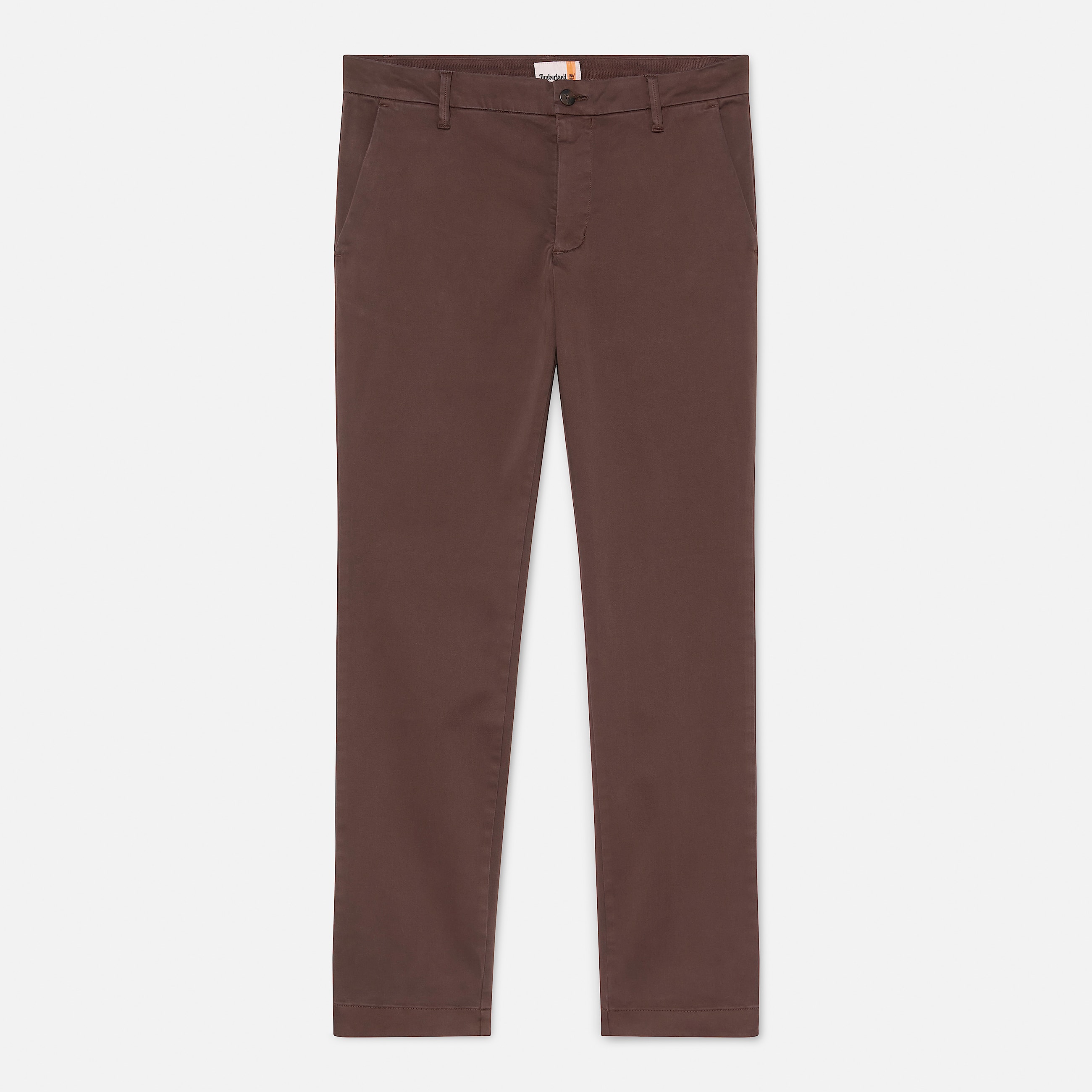 Claremont Garment Dyed Chino Trouser for Men in Brown TBL Brown ALT10