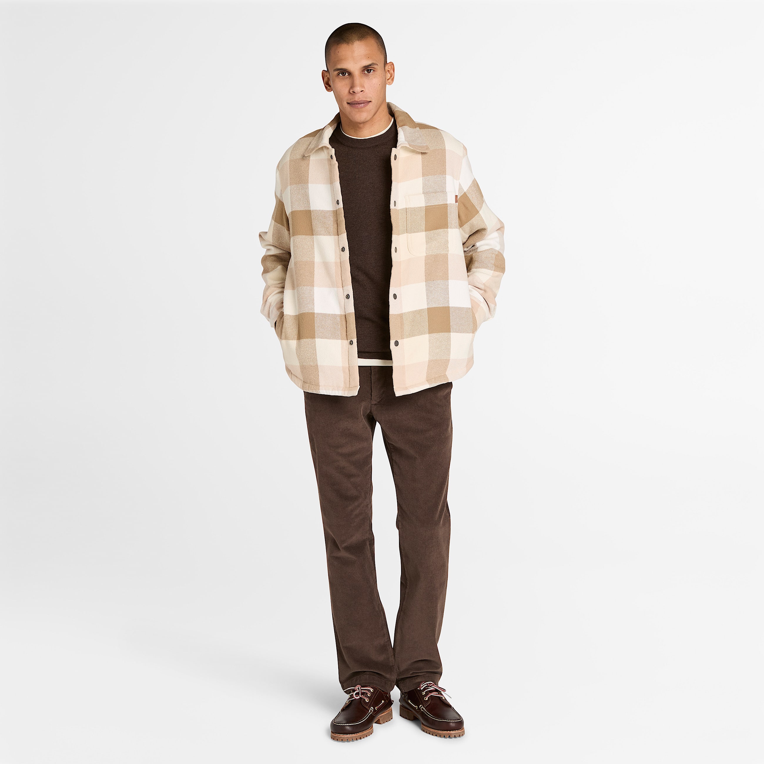 Timberland Cohas Brook Merino Crewneck Jumper for Men in Brown TBL Brown ALT1