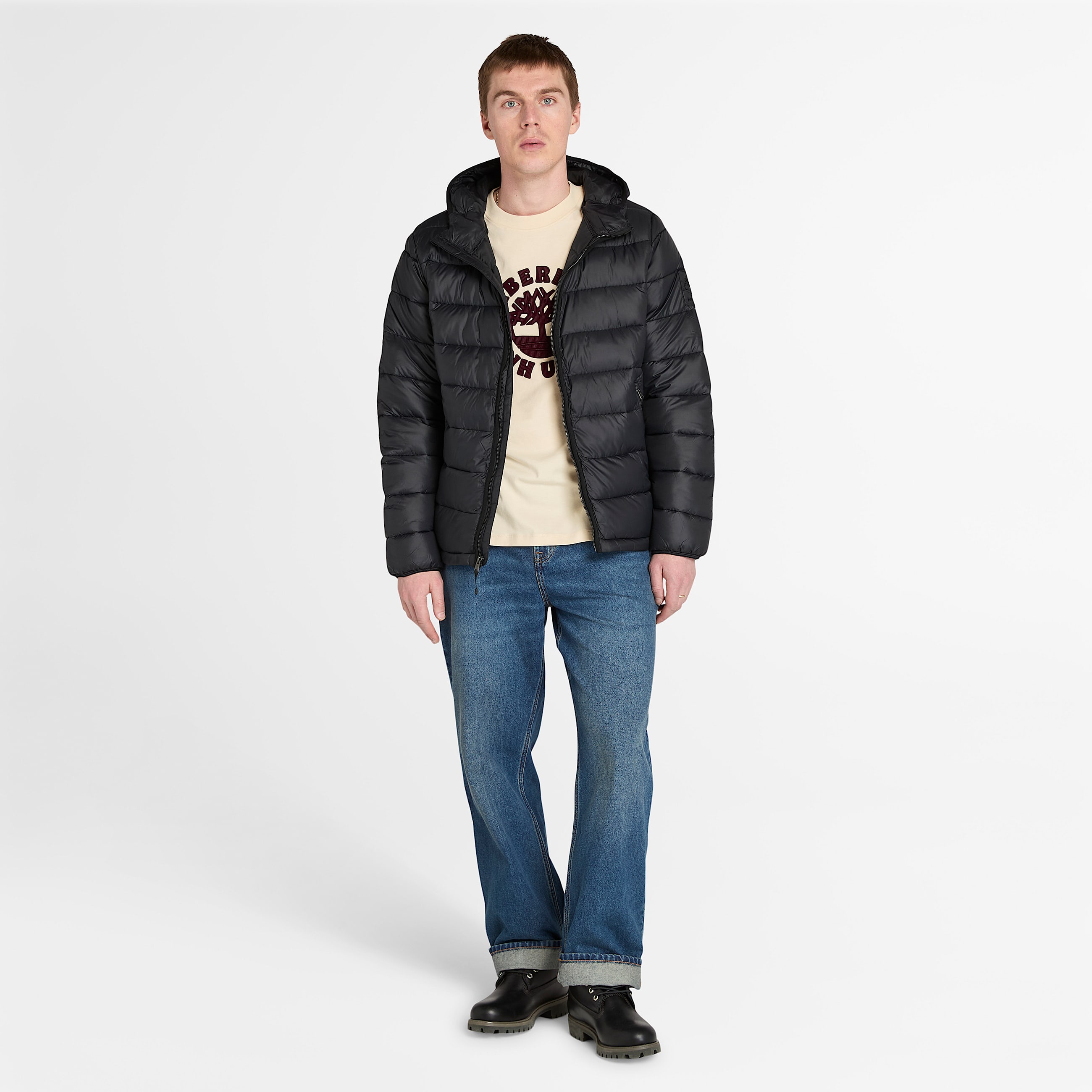 Doudoune dperlante et rsistante Garfield pour homme en noir TBL noir ALT1