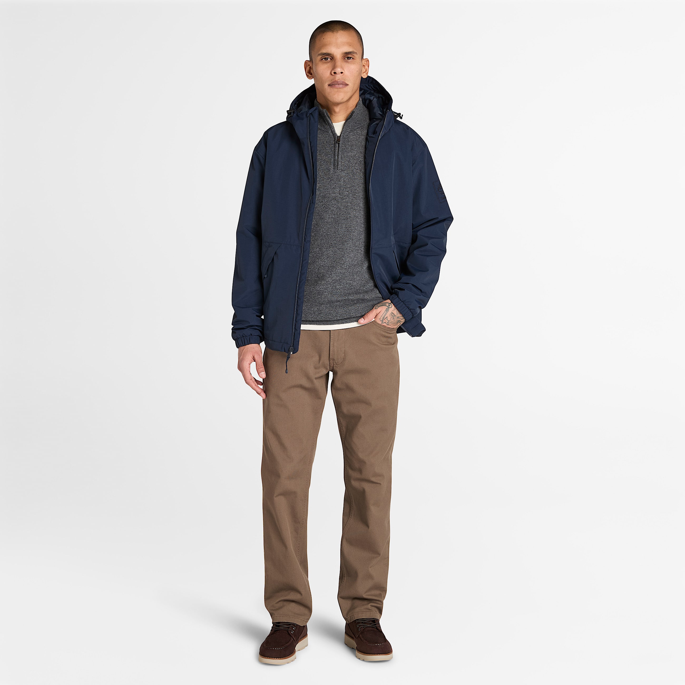 Winnick Waterproof Insulated Jacket for Men in Dark Blue TBL Blue ALT1