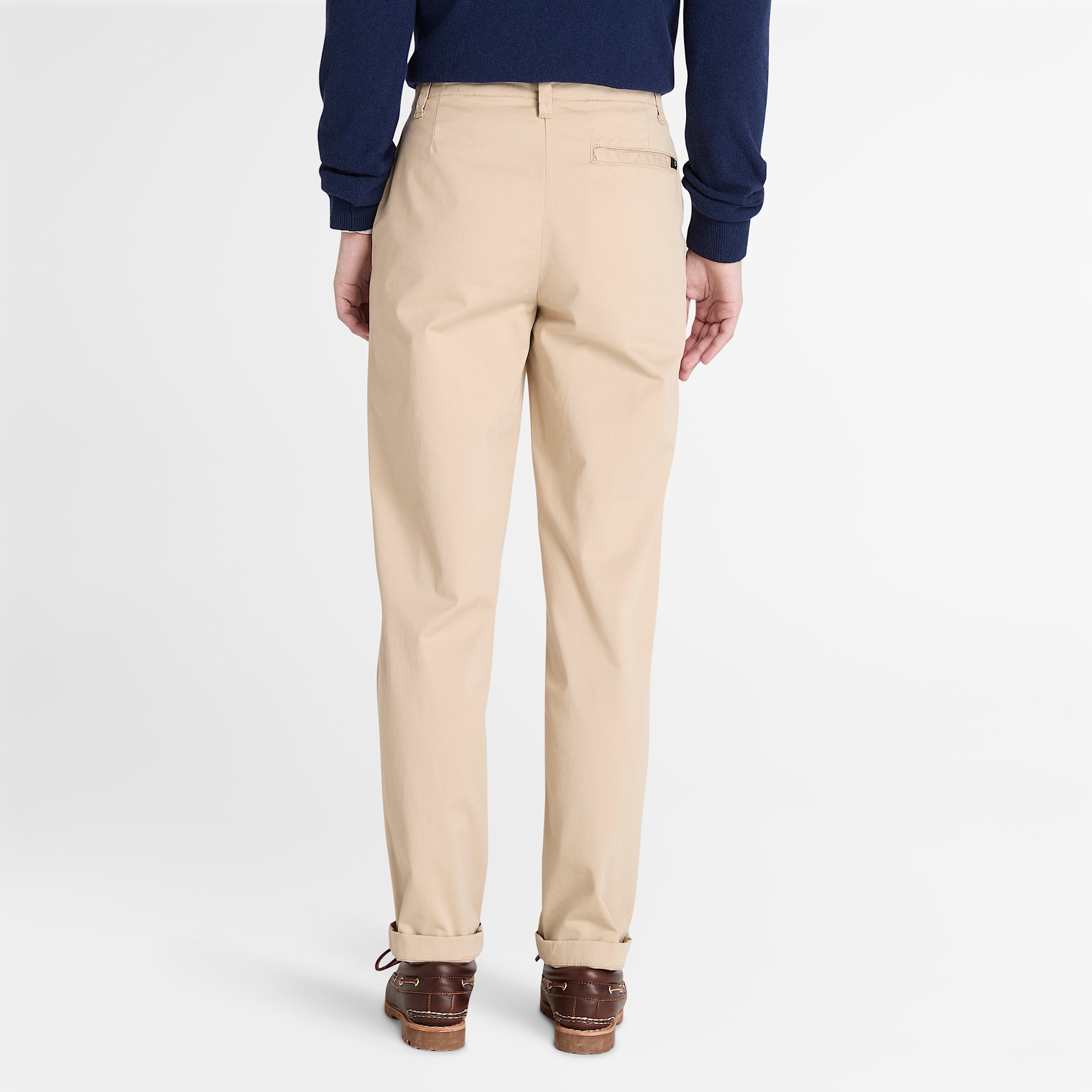 Pantalon chino slim Timberland pour femme en beige TBL beige ALT9