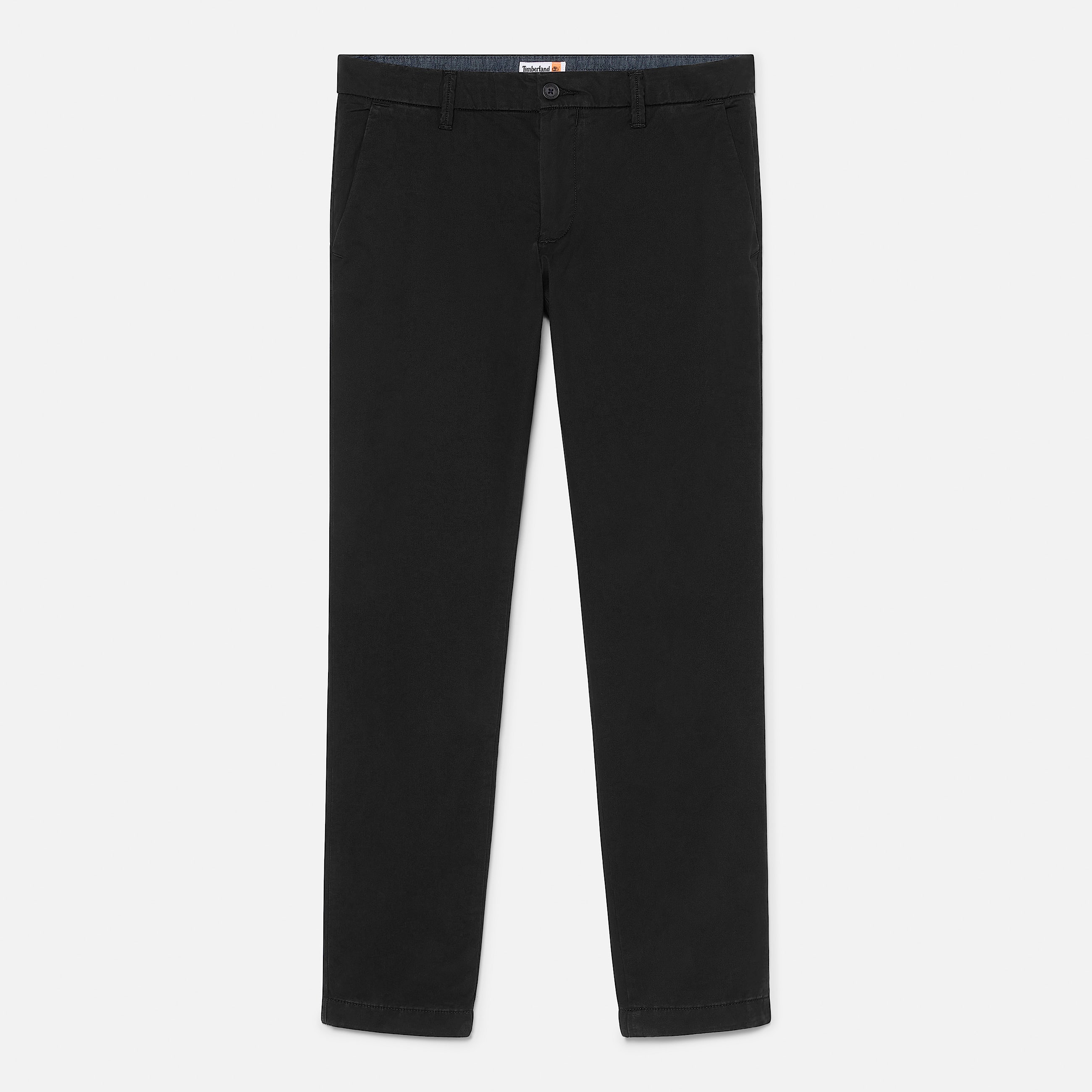 Claremont Chinohose aus Twill mit schmalem Bein fr Herren in Schwarz TBL Schwarz ALT10