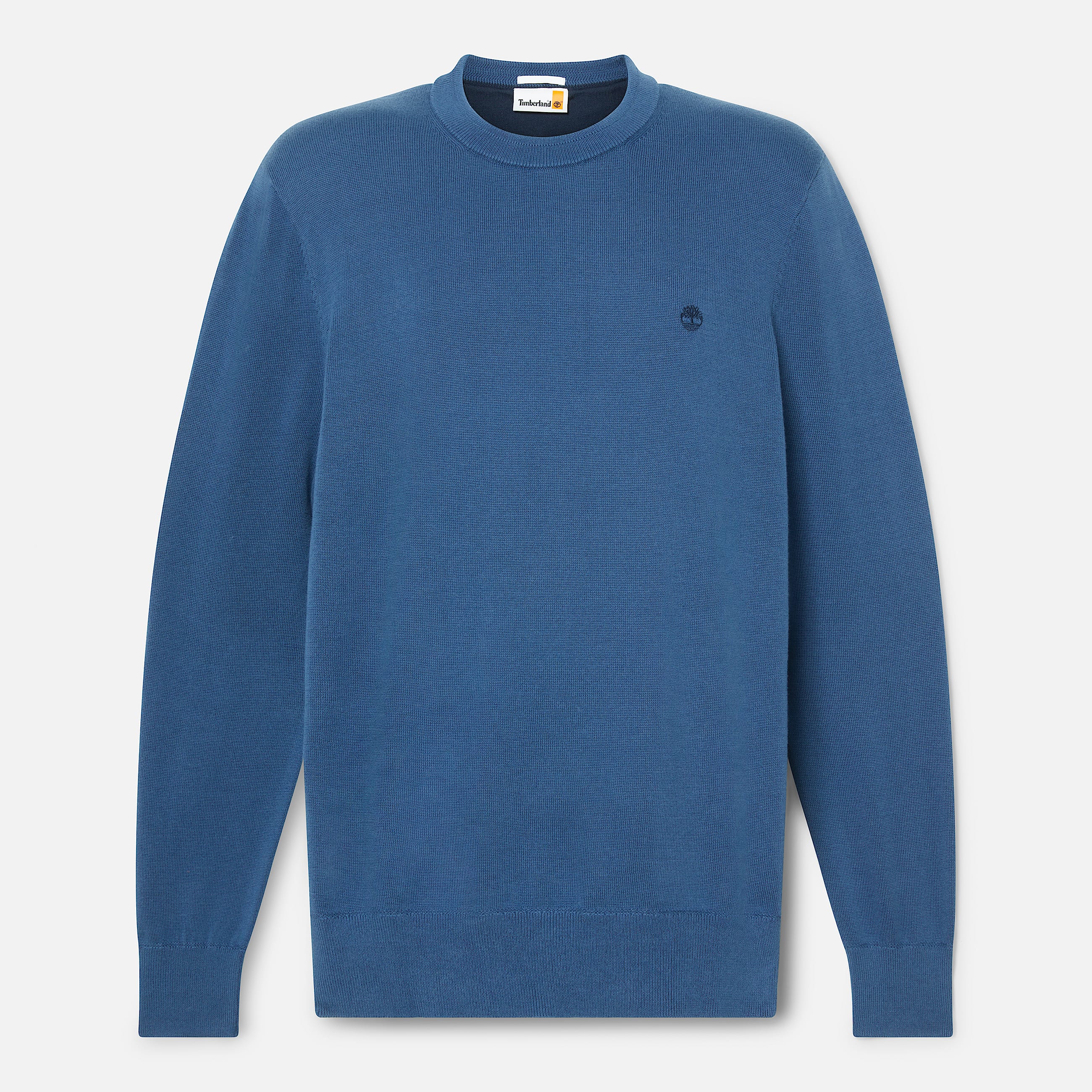 Pull en coton Williams River pour homme en bleu fonc TBL bleu ALT10