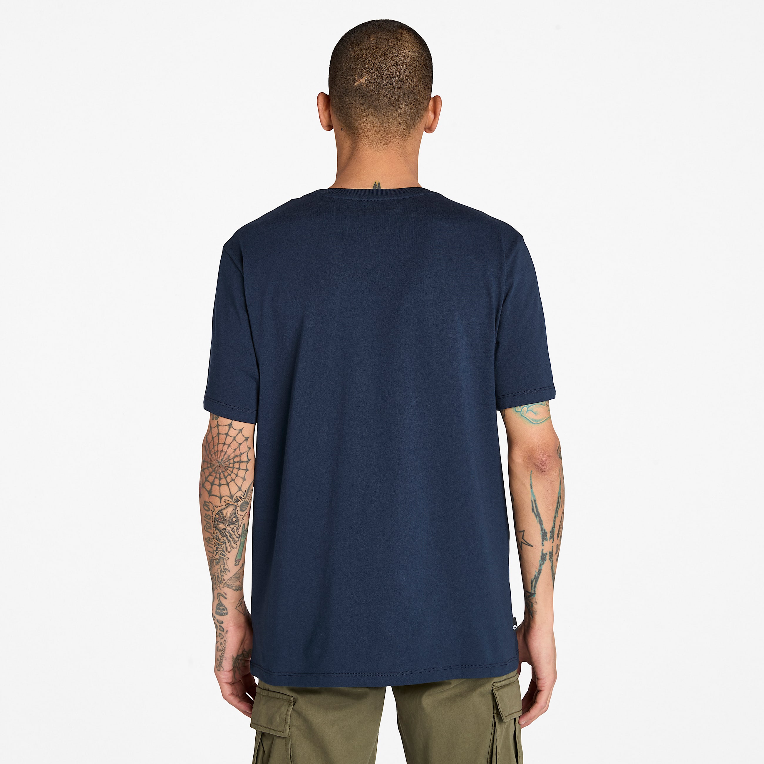 Kennebec River KurzarmTShirt mit Baumlogo fr Herren in Dunkelblau TBL Blau ALT9