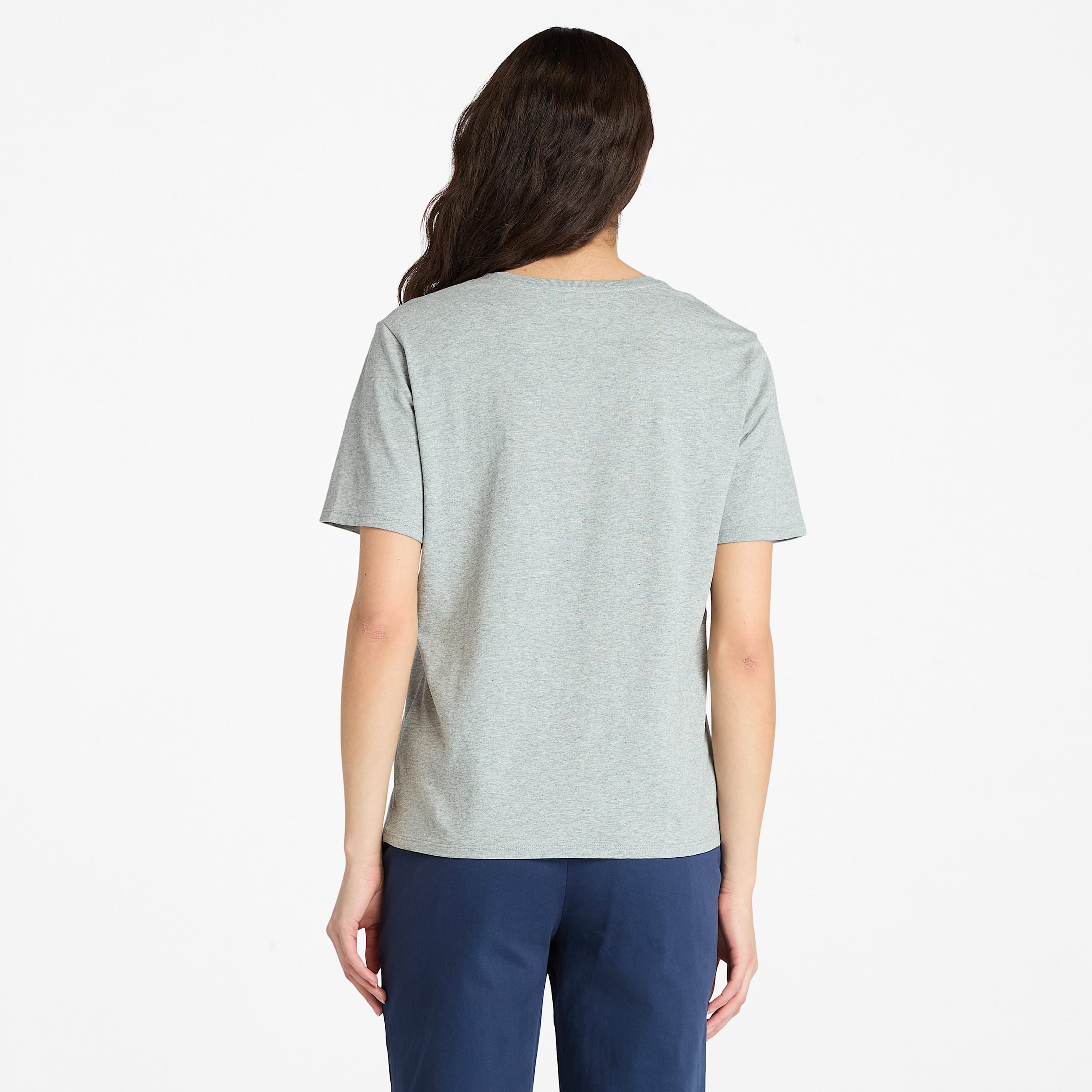 Tshirt  manches courtes Dunstan pour femme en gris clair TBL gris ALT9