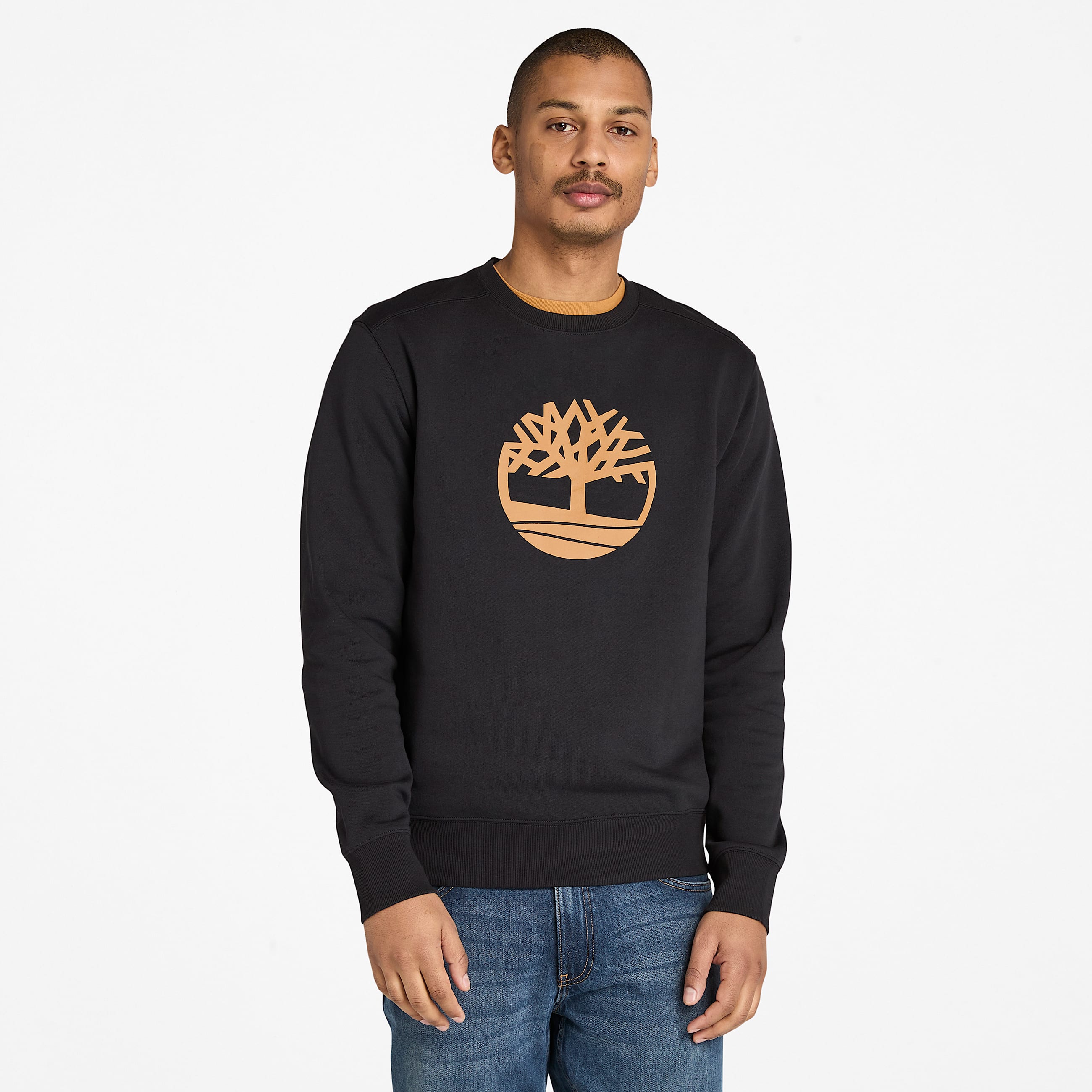 Kennebec River Crewneck Sweatshirt for Men in Black TBL Black HERO