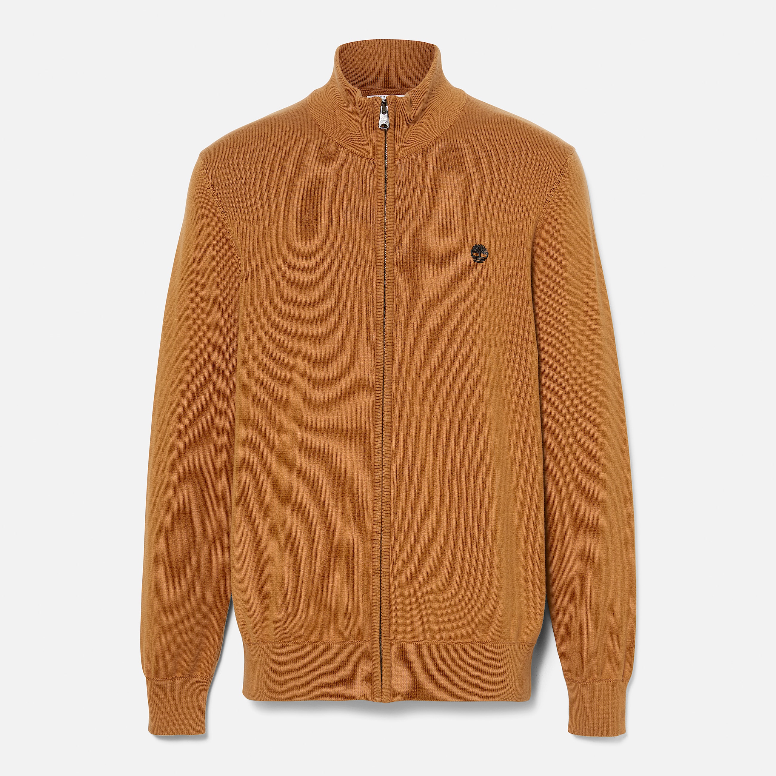 Pull zipp en coton Williams River pour homme en Jaune Fonc TBL jaune ALT10