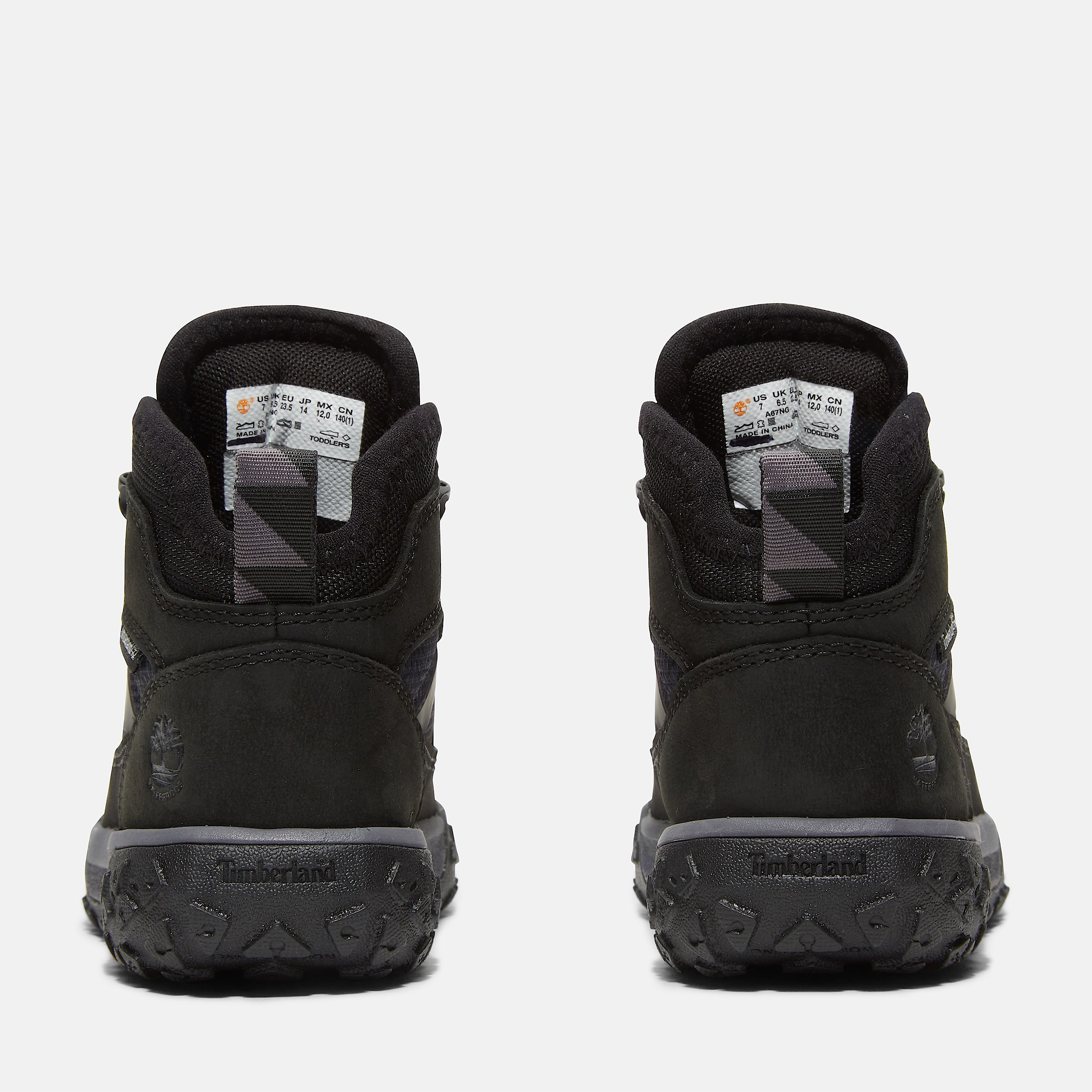 GreenStride Motion 6 Bungeeclosure Hiker for Toddler in Black TBL Black ALT5