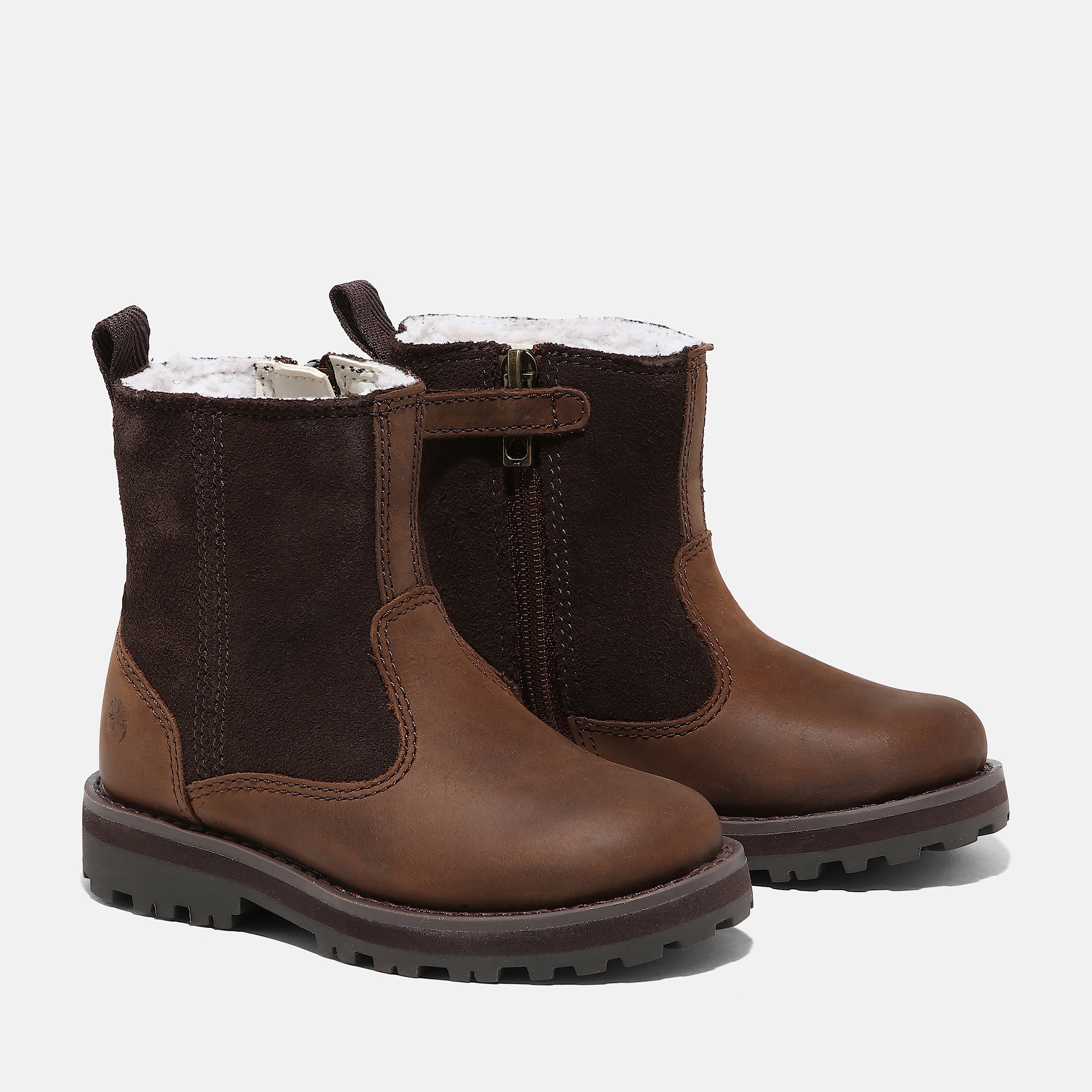 Botas con forro clido Courma Kid para nios de 20 a 30 en marrn oscuro TBL marrn ALT3