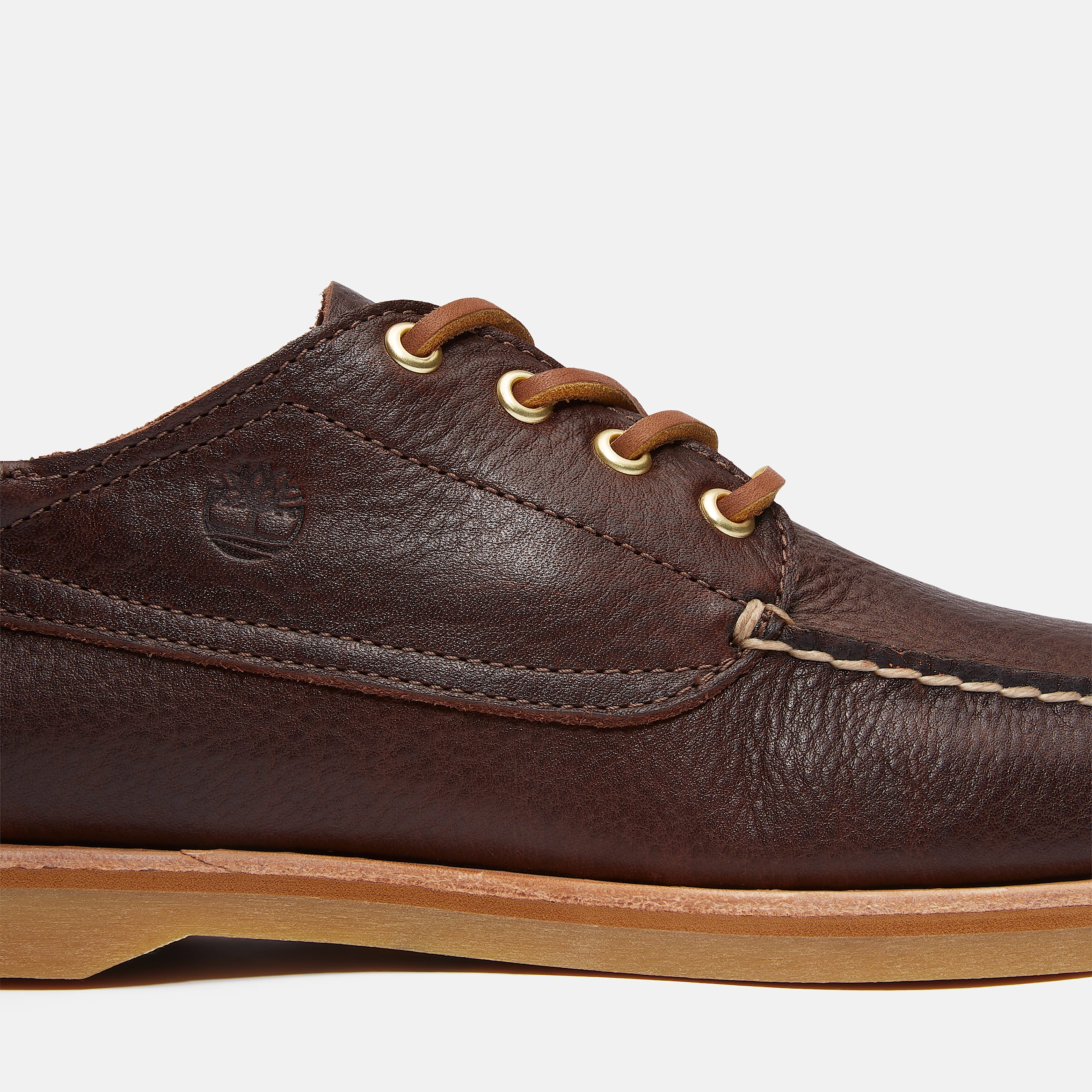 Chaussure bateau Crafted pour homme en marron fonc TBL marron ALT7