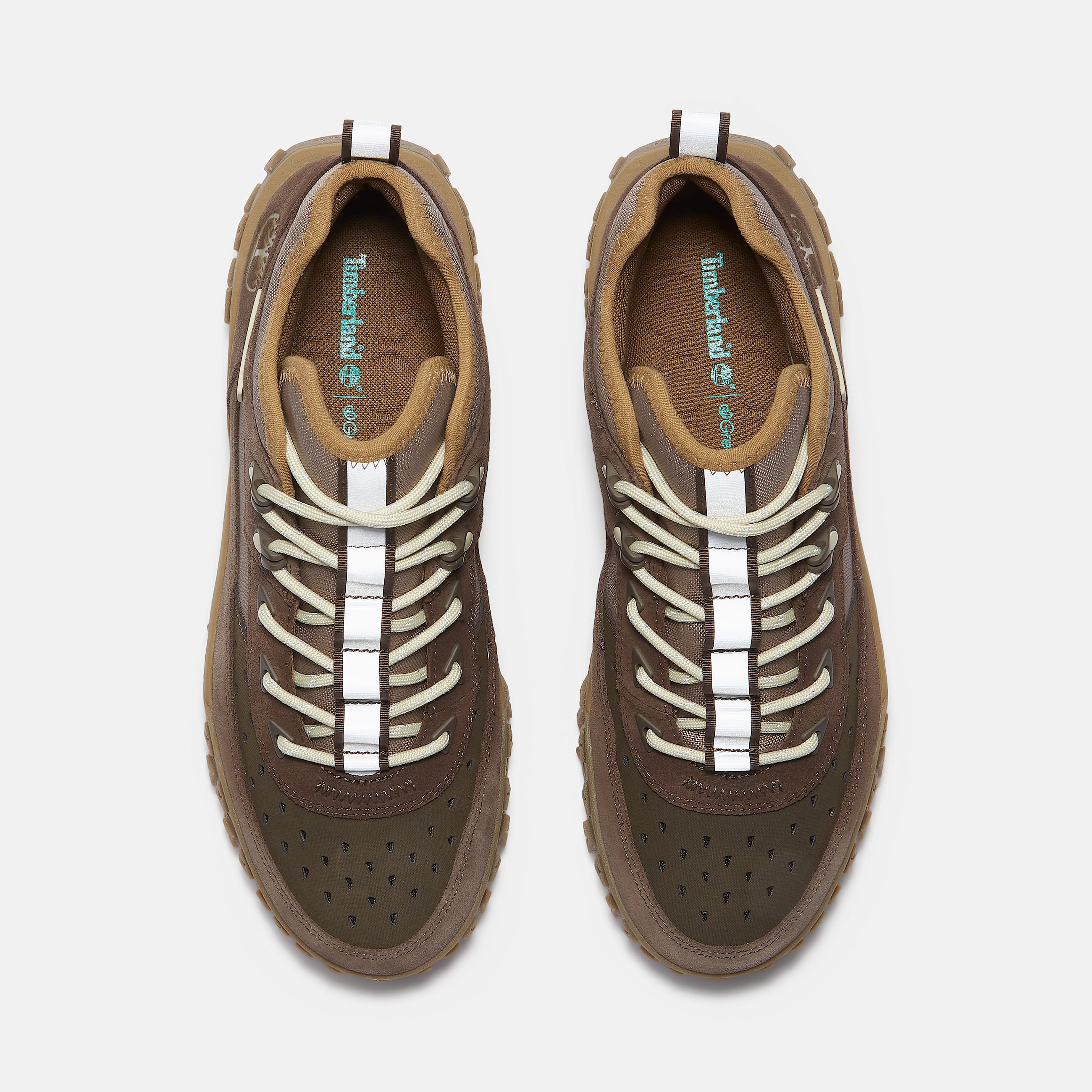 GreenStride Motion 6 Trainer for Men in Dark Brown TBL Brown ALT2