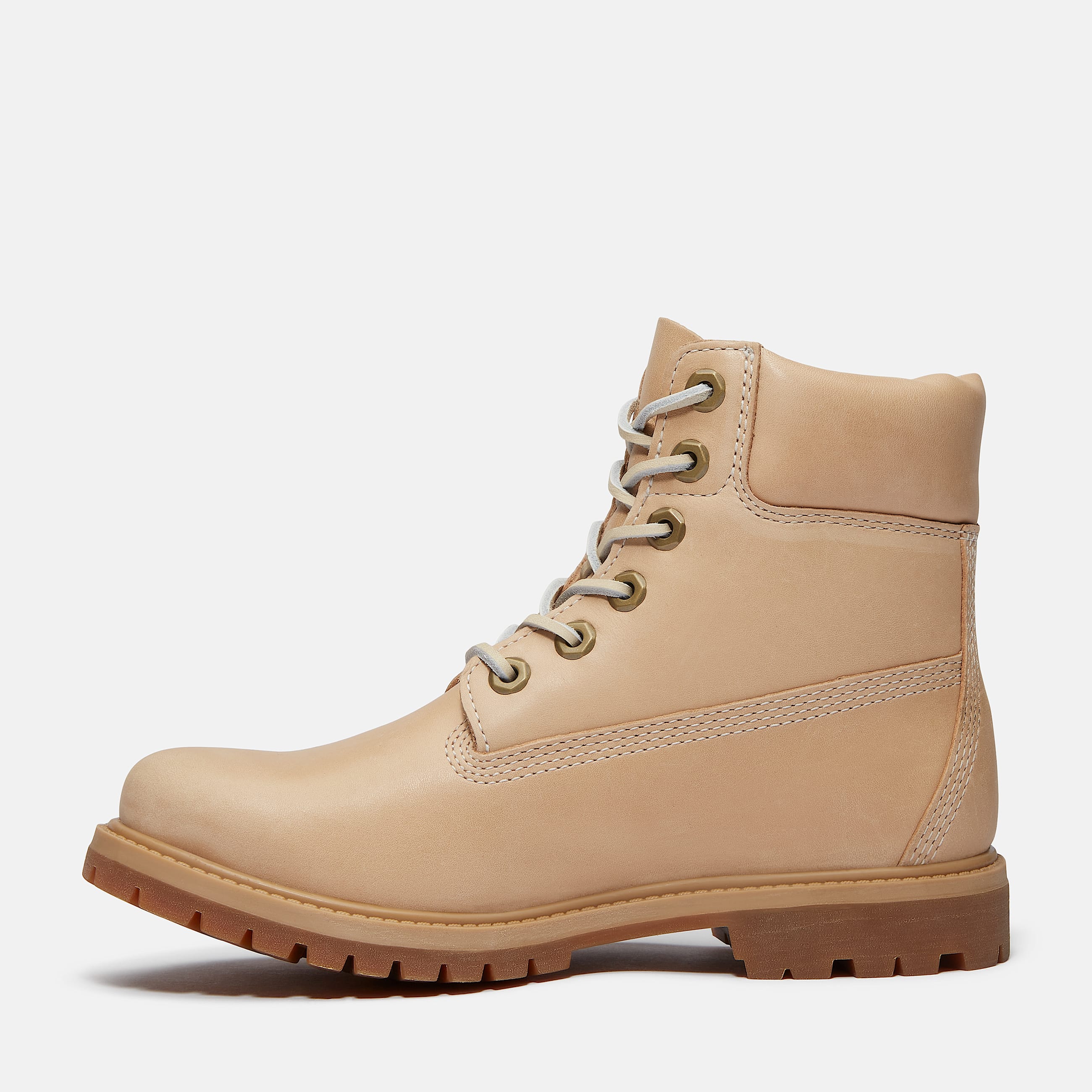 Timberland Premium 6Inch Waterproof Boot for Women in Beige TBL Beige ALT6