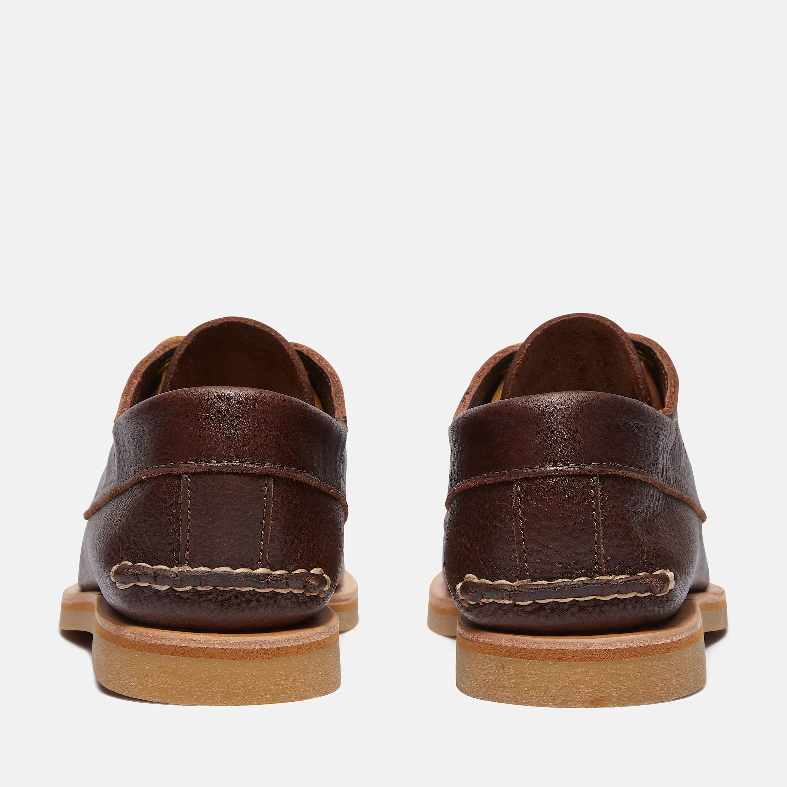 Chaussure bateau Crafted pour homme en marron fonc TBL marron ALT5