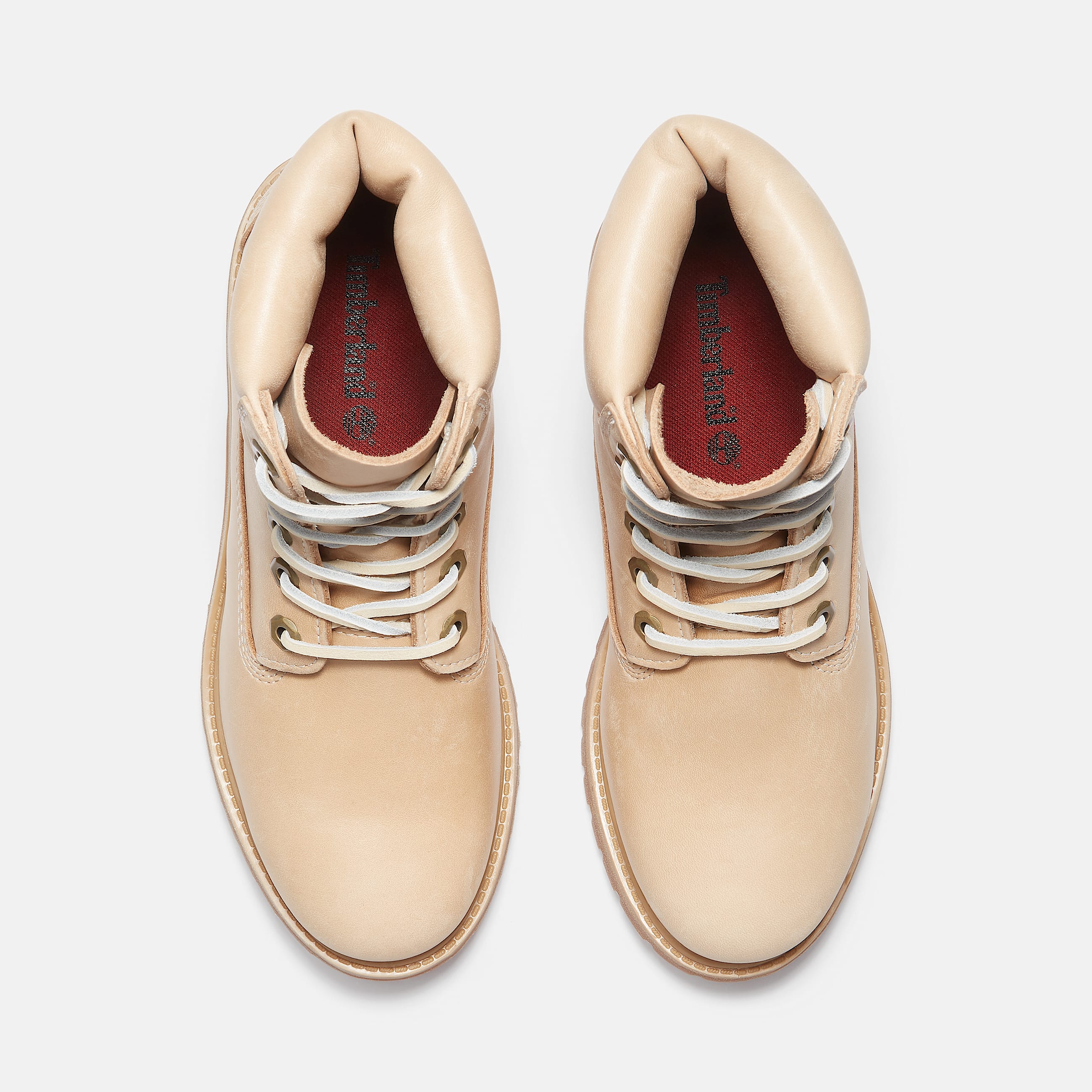 Timberland Premium 6Inch Waterproof Boot for Women in Beige TBL Beige ALT2