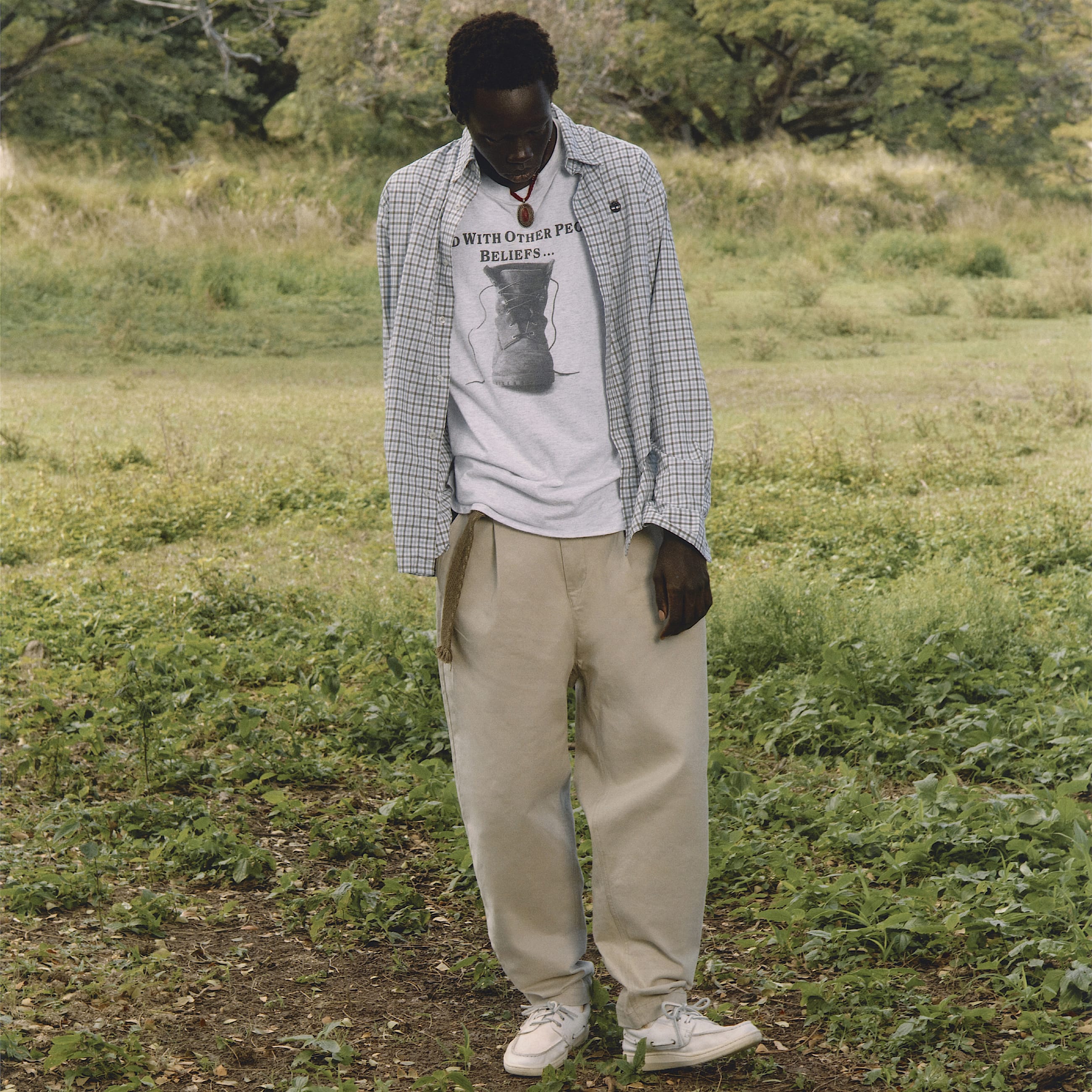 Chemise vichy en popeline extensible pour homme en gris TBL gris MKTG1