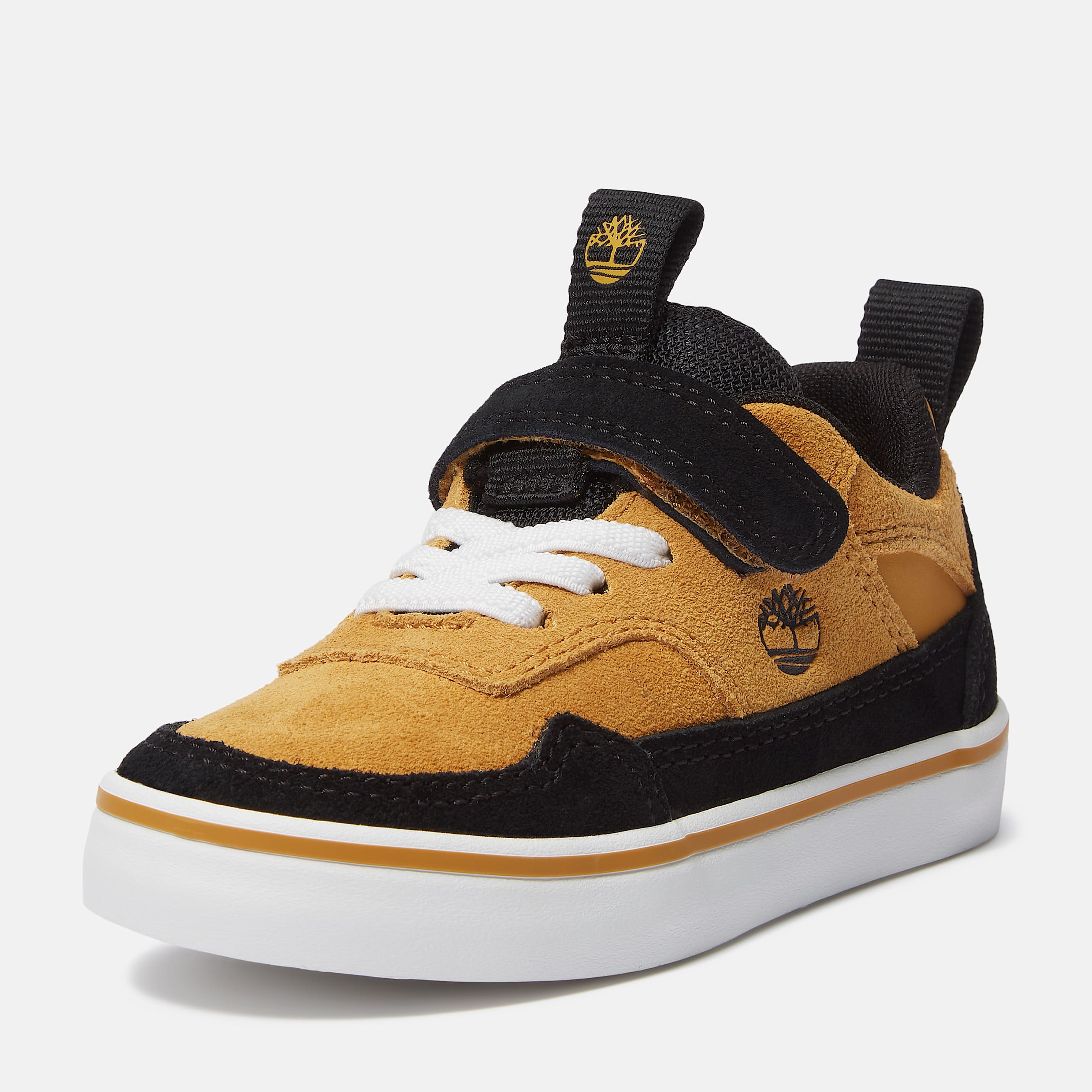 Stone Jump HookandLoop Trainer for Toddler in YellowBrown TBL Yellow ALT9