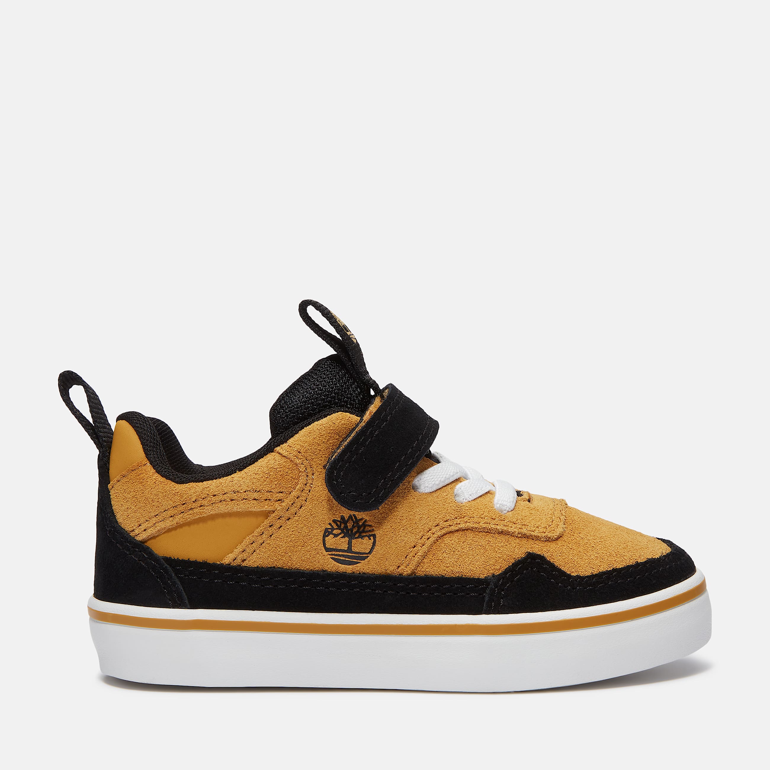 Stone Jump HookandLoop Trainer for Toddler in YellowBrown TBL Yellow HERO