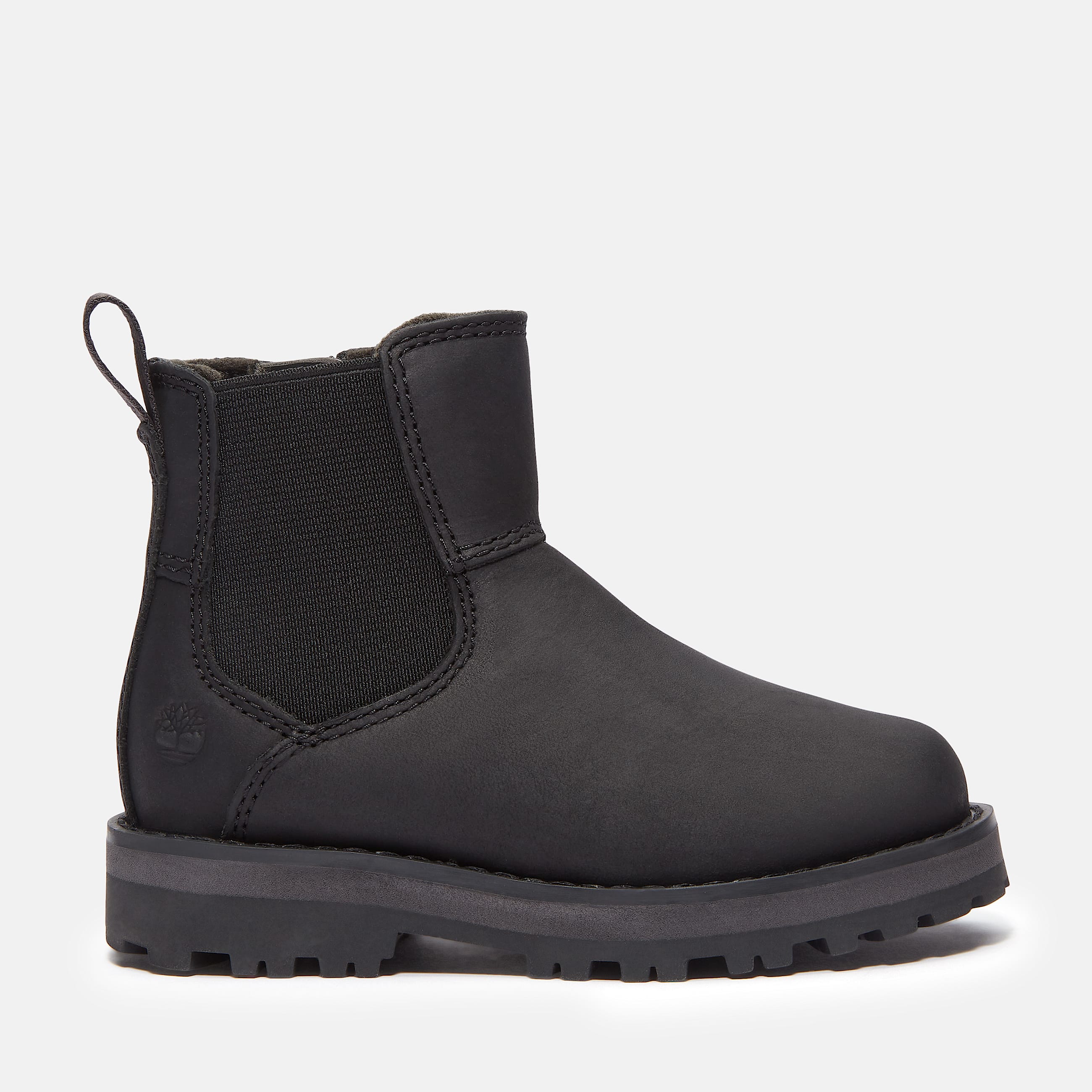 Chelsea boots Courma Kid pour toutpetit en noir TBL noir HERO