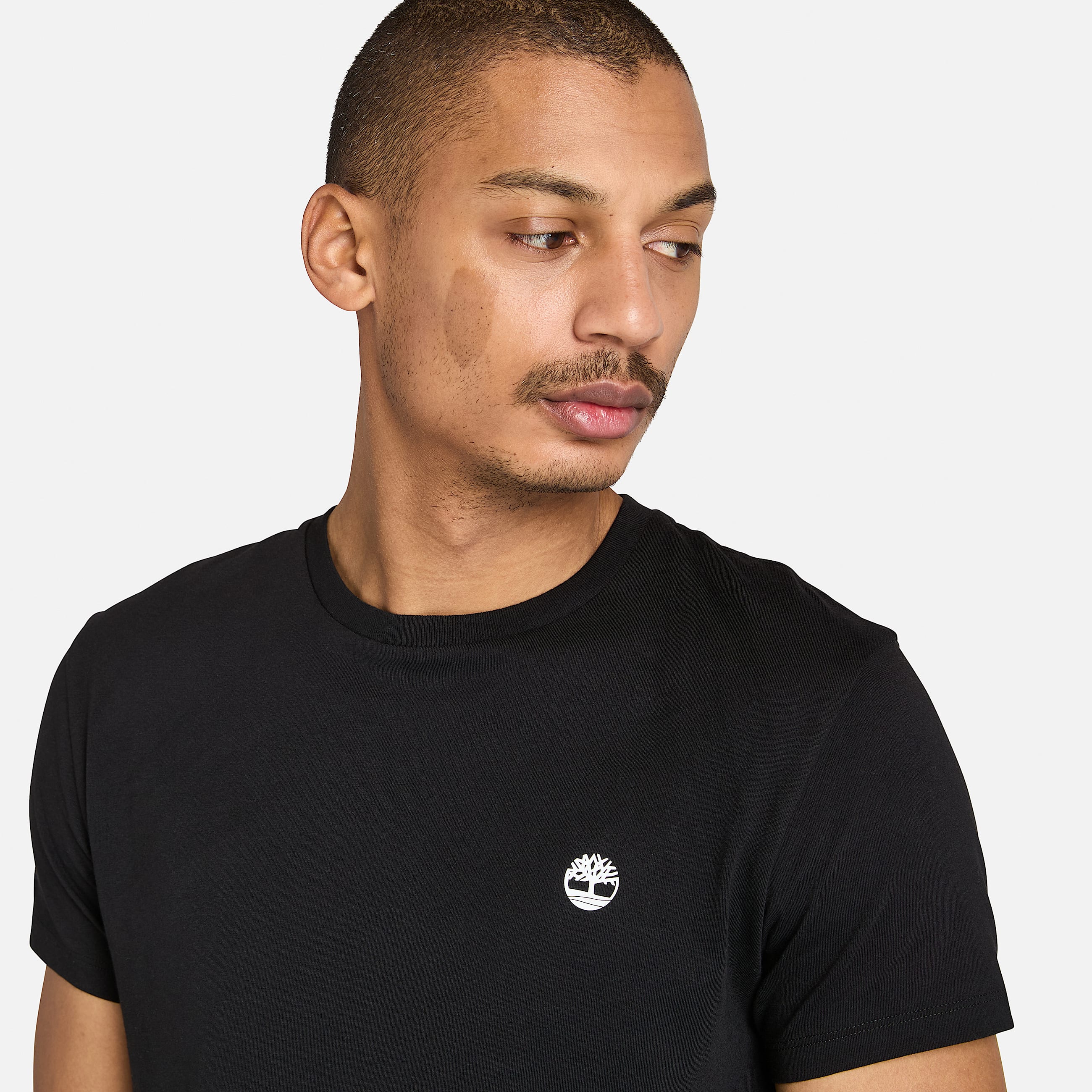 Dunstan River 3Pack TShirt for Men in Black TBL Black ALT9