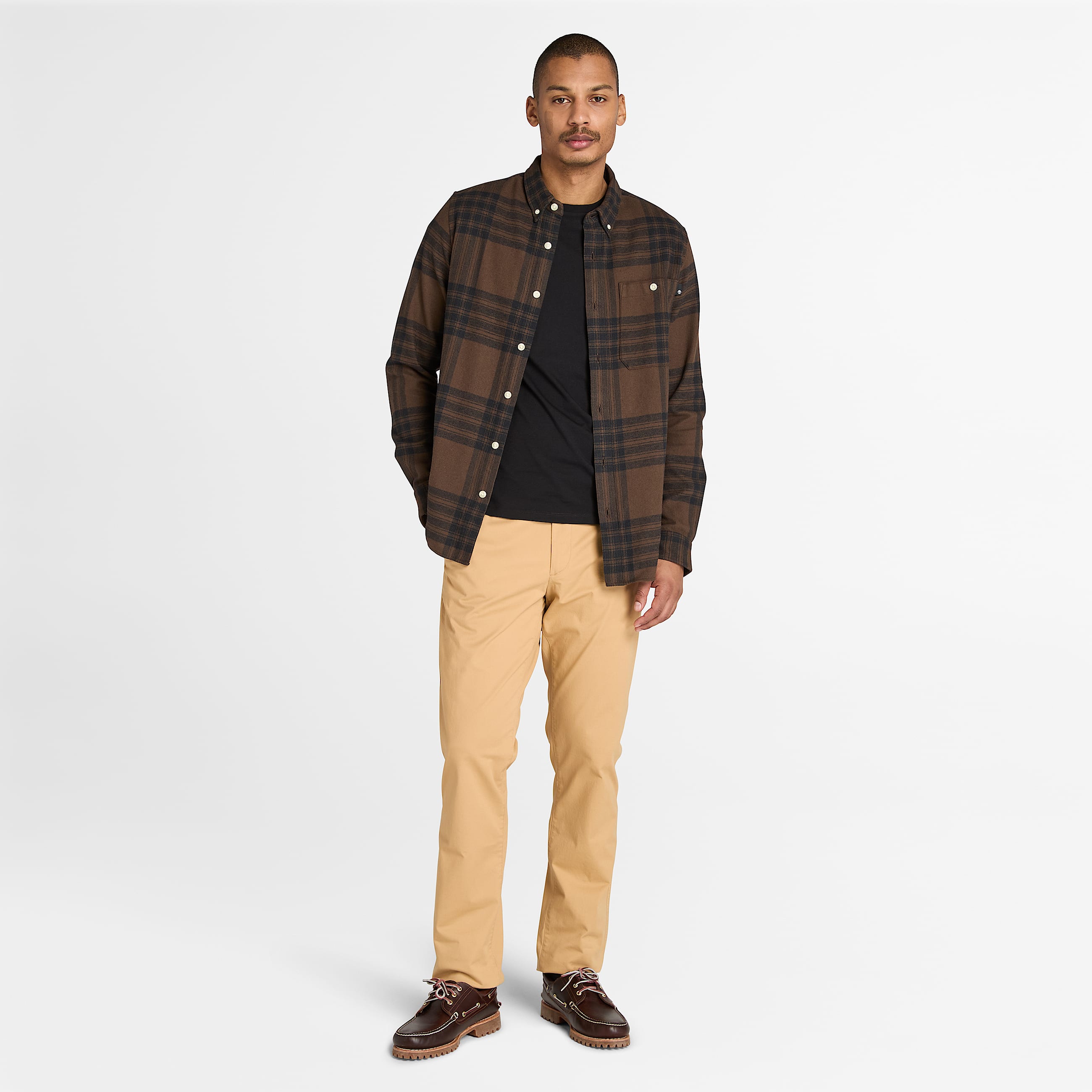 Dunstan River 3Pack TShirt for Men in Black TBL Black ALT2