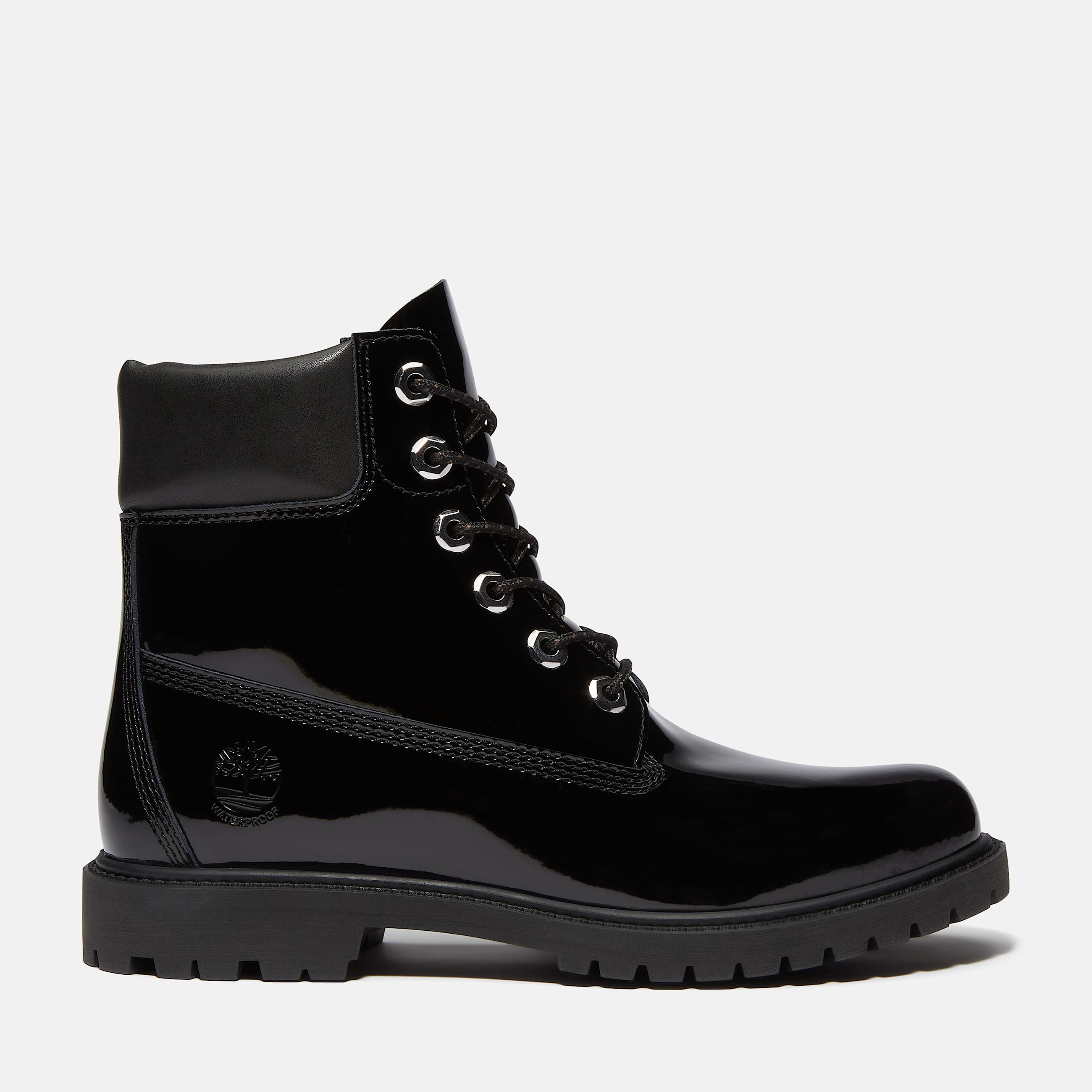 6inch Boot impermable Timberland Premium pour femme en noir TBL noir ALT4