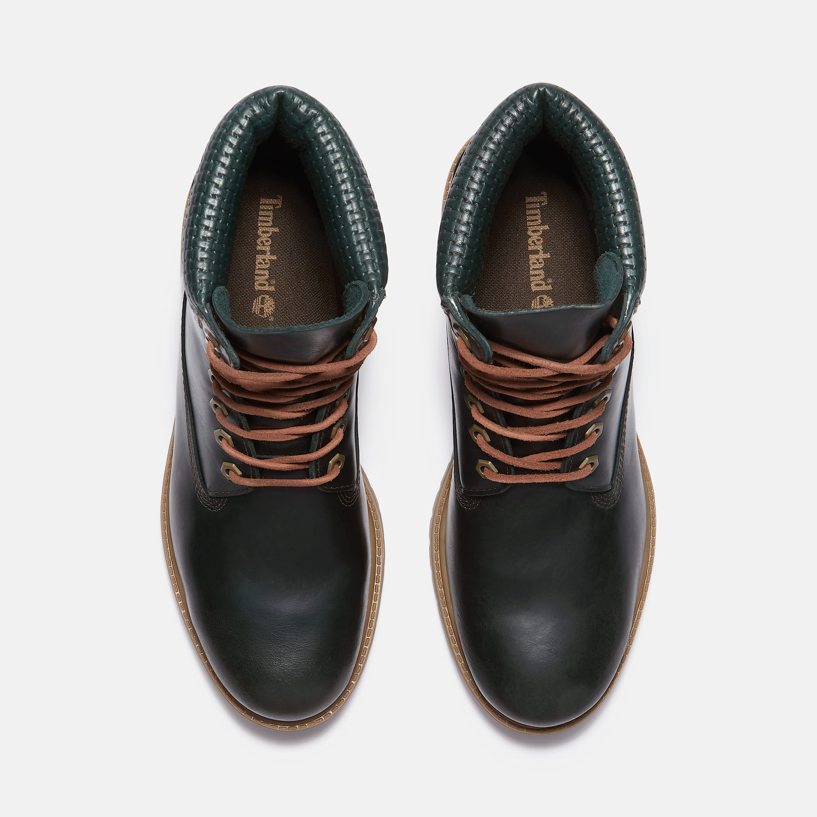 Timberland Premium 6Inch Waterproof Boot for Men in Dark Green TBL Green ALT2