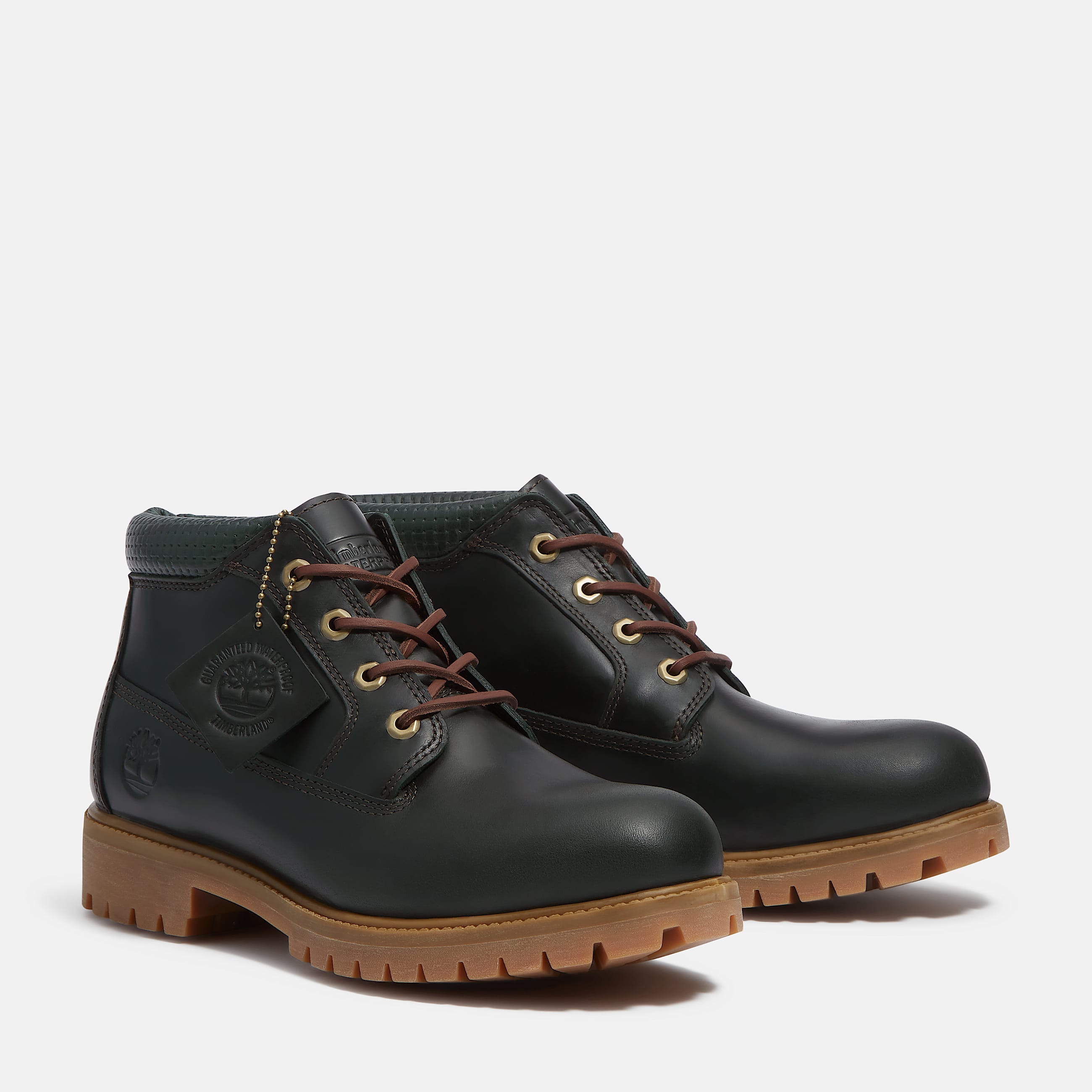 Bottine Chukka impermable Timberland Premium pour homme en vert fonc TBL Verte ALT4