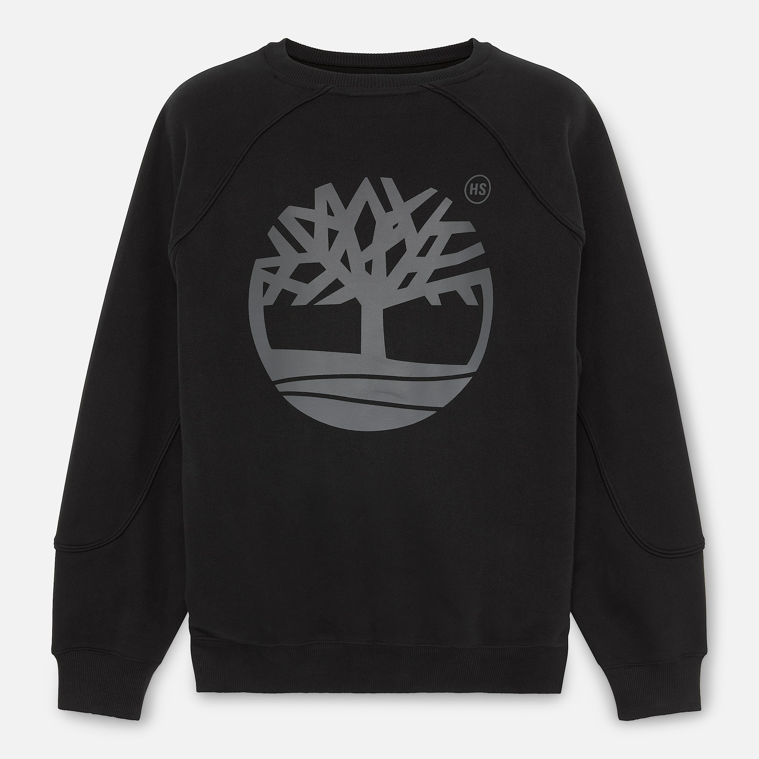 Timberland und HIGHSNOBIETY RaglanSweatshirt mit Rundhalsausschnitt in Schwarz TBL Schwarz HERO