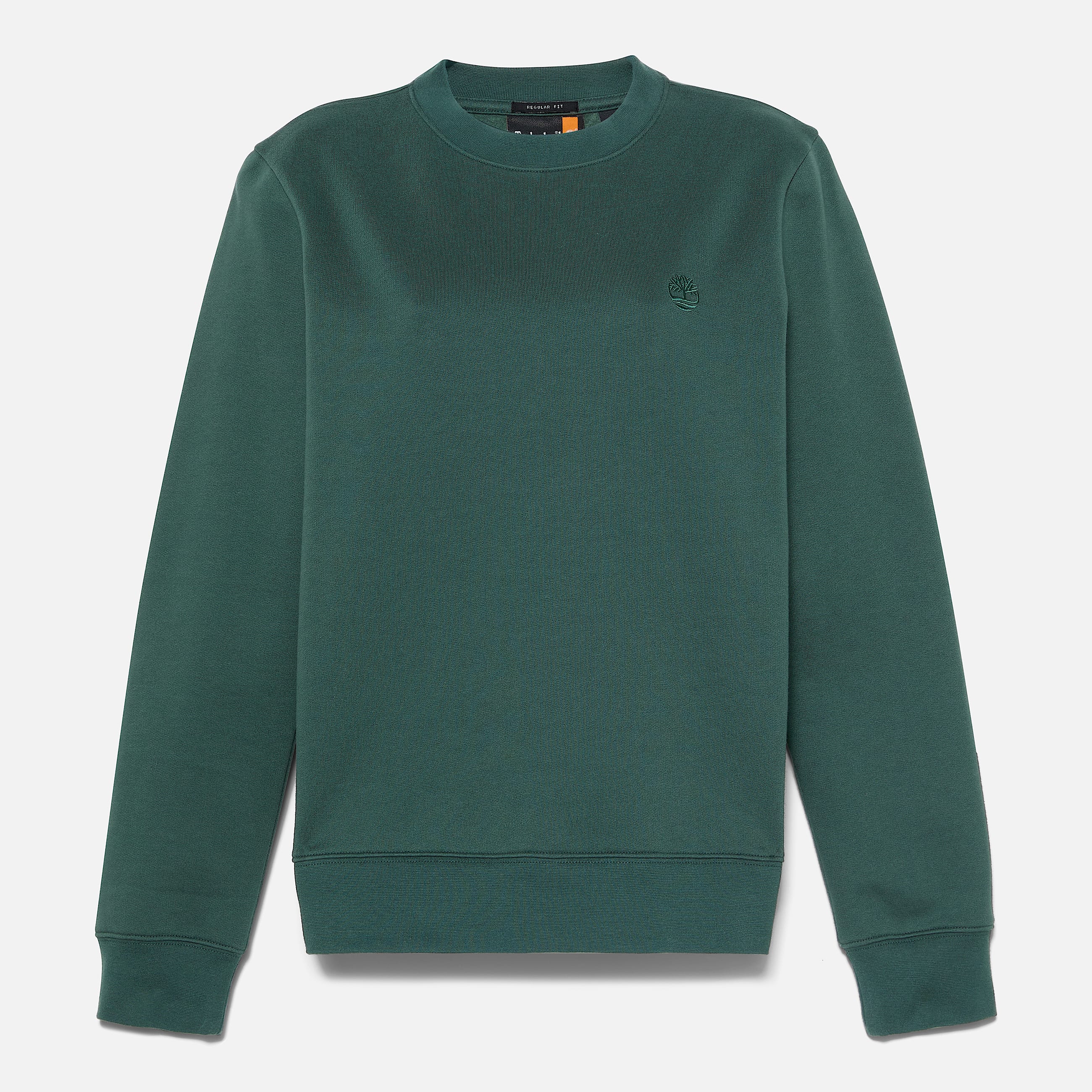 Sweat  col rond et envers bross Exeter River pour femme en vert fonc TBL Verte HERO