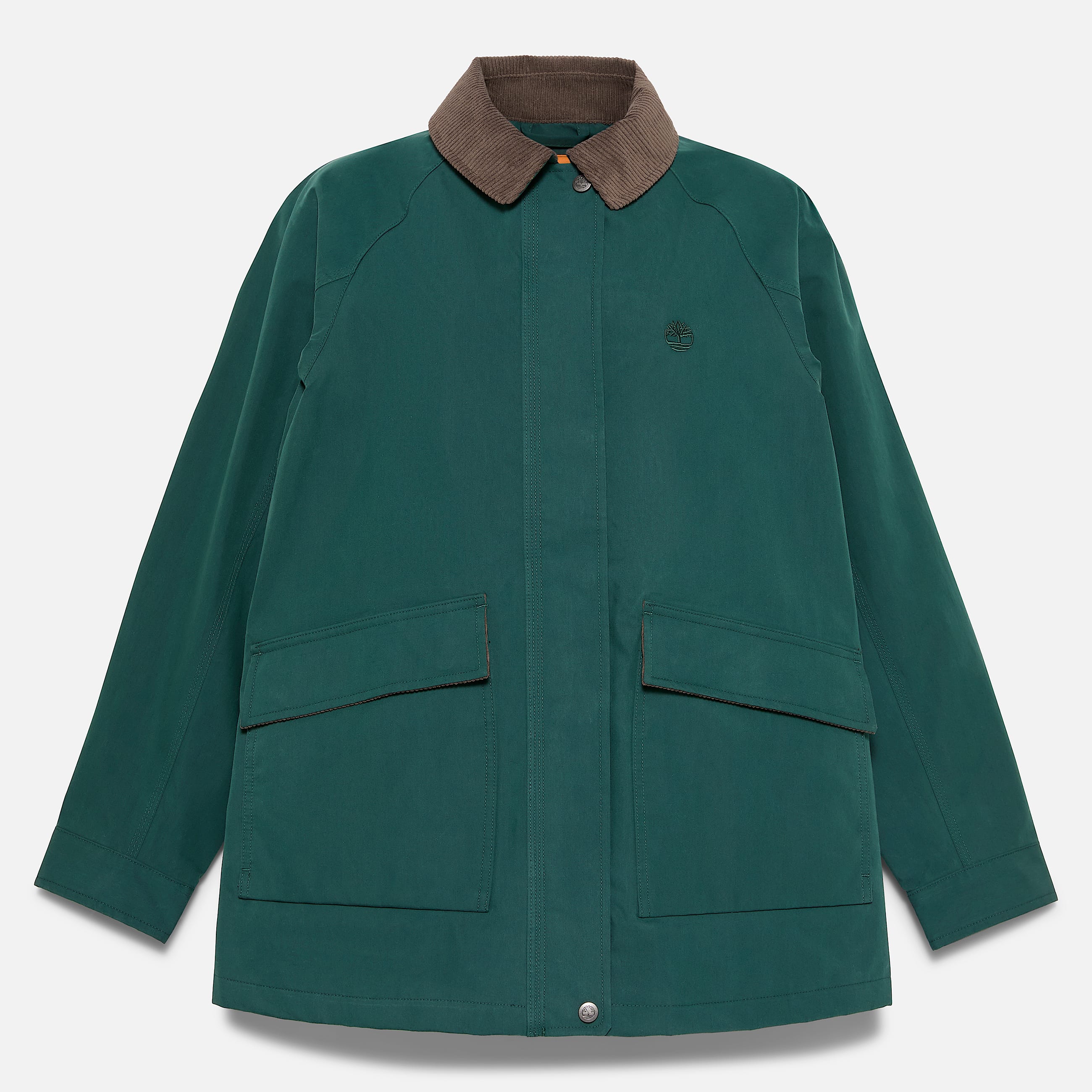 Wenham Waterproof Barn Coat for Women in Dark Green TBL Green HERO