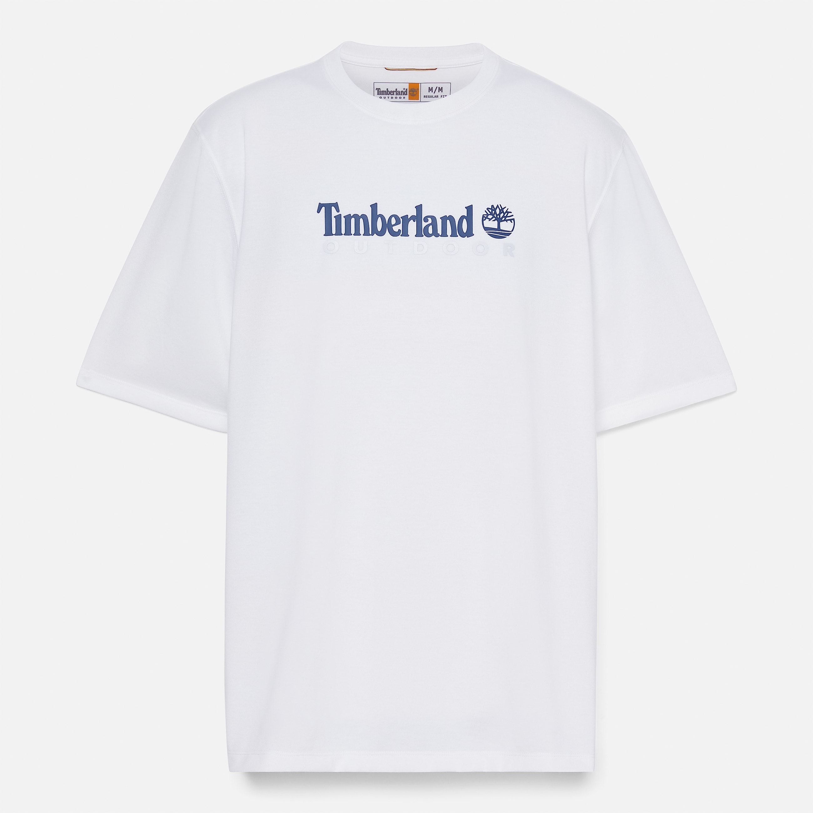 All Gender UVProtection Logo ShortSleeve TShirt in White TBL White HERO