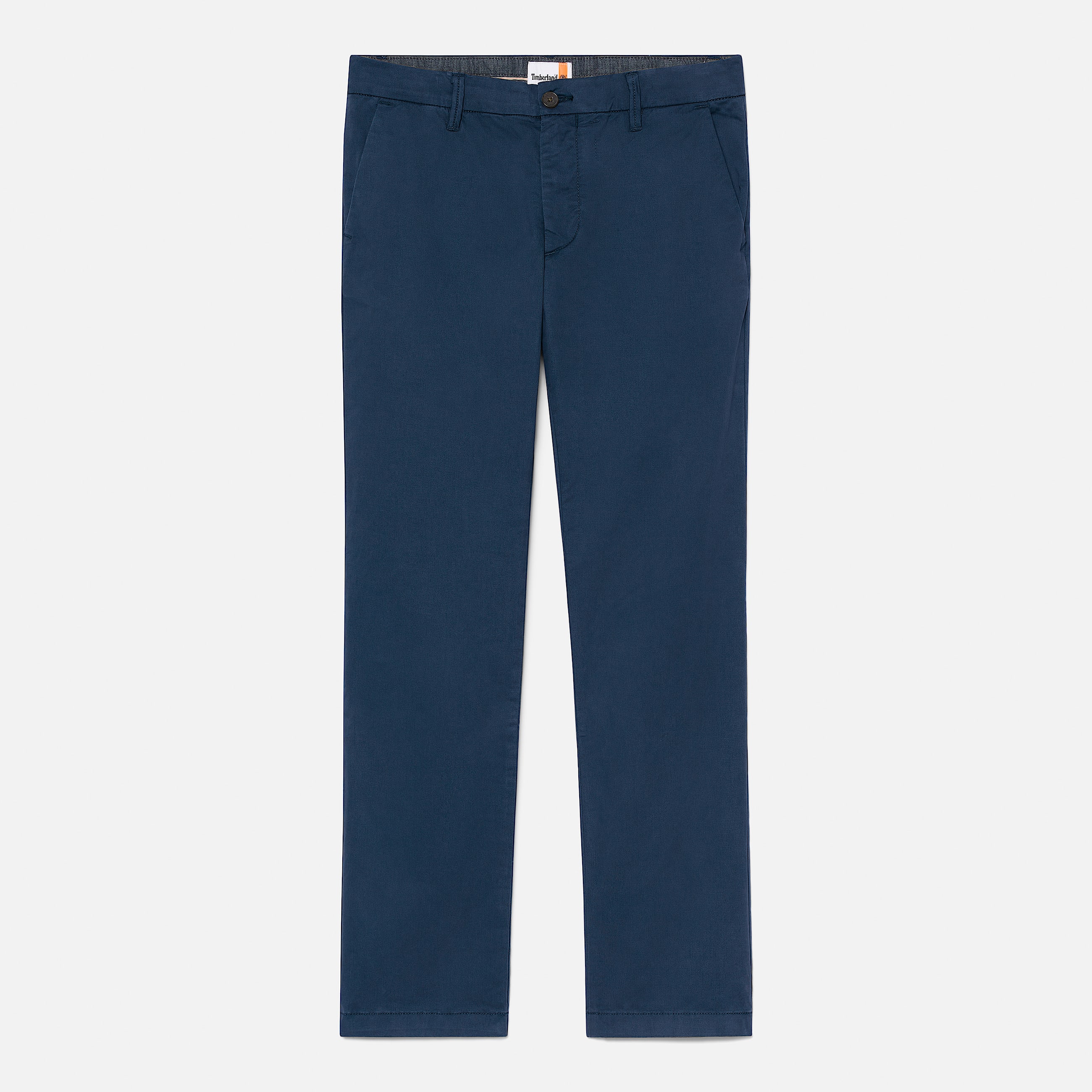 Pantalones chinos rectos de sarga Claremont para hombre en azul oscuro TBL azul HERO