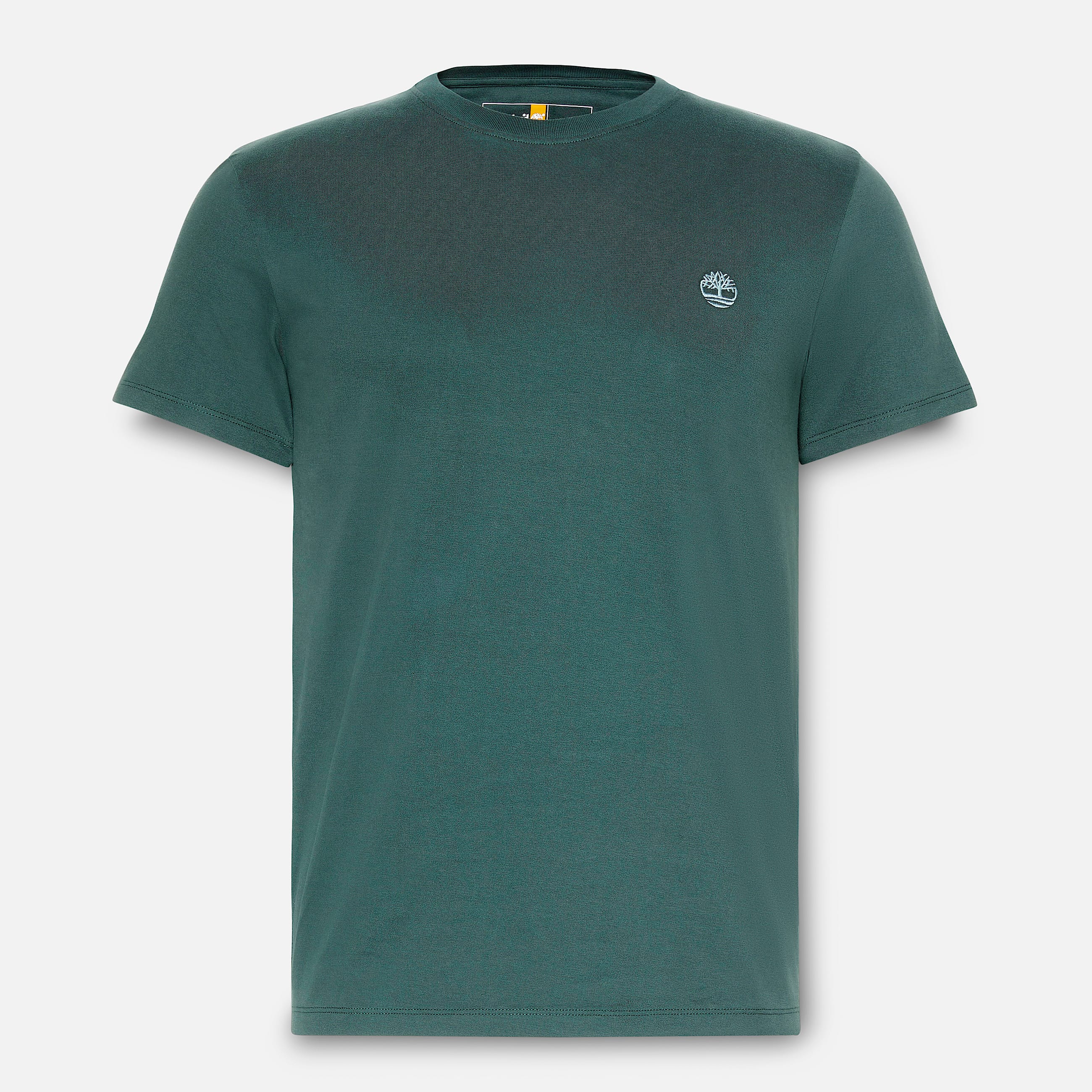 Dunstan River ShortSleeve TShirt for Men in Dark Green TBL Green HERO