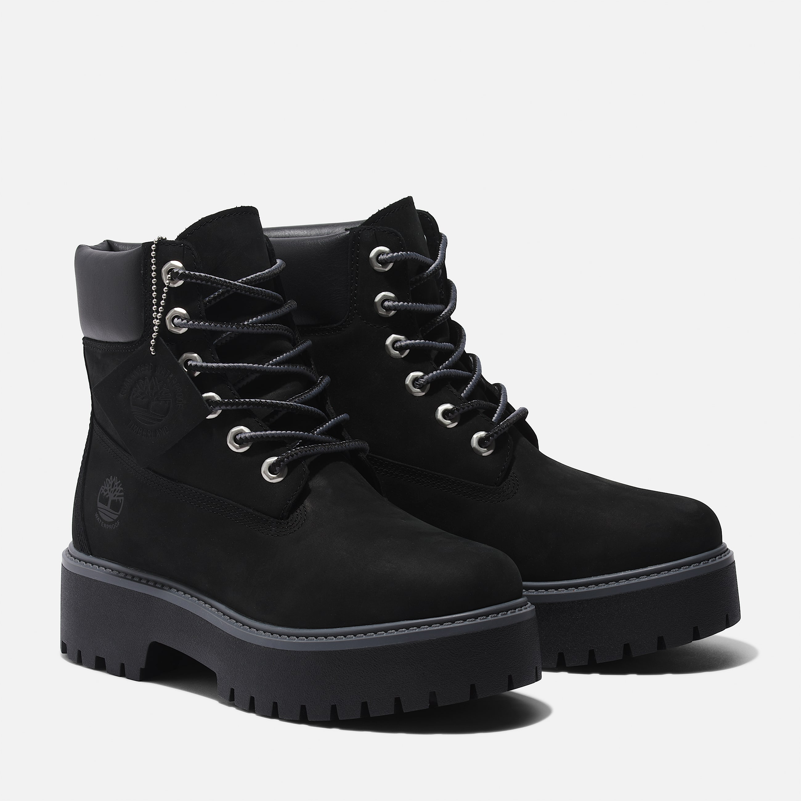 Wasserdichter Stone Street 6InchBoot fr Damen in Schwarz TBL Schwarz ALT3
