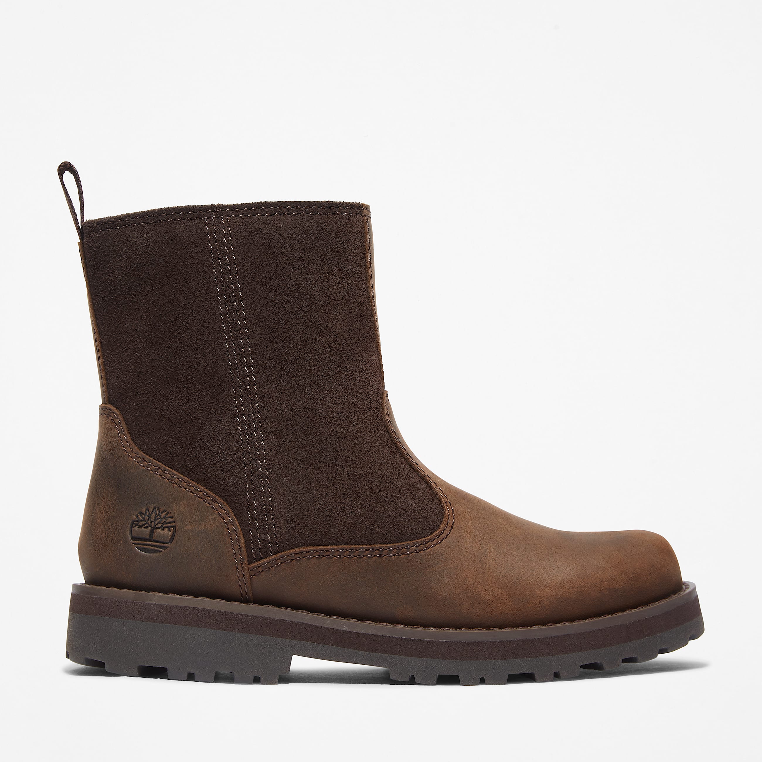 Courma Kid WarmLined Boot for Junior in Dark Brown TBL Brown HERO