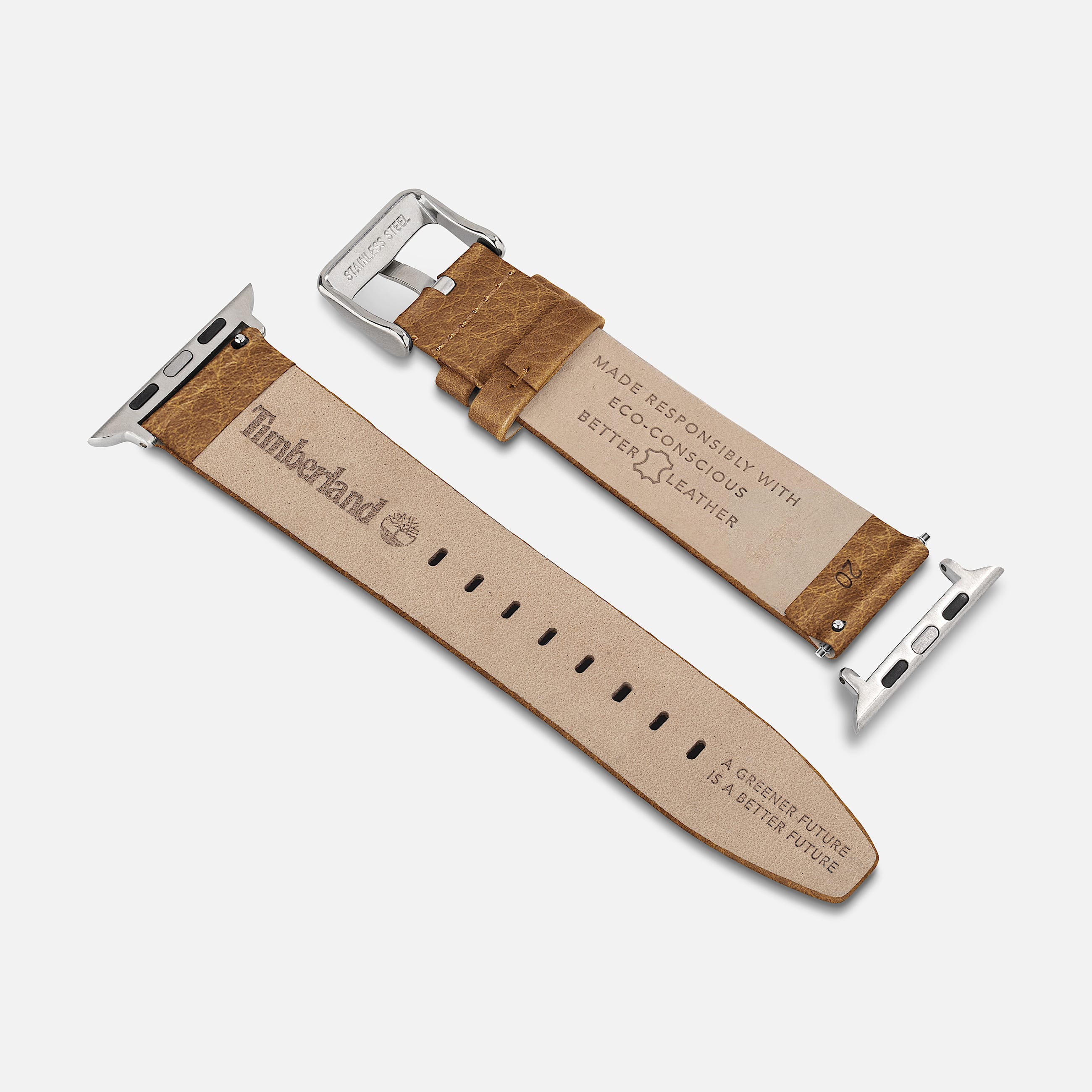 Brown Leather Strap for Men TBL No Color ALT1