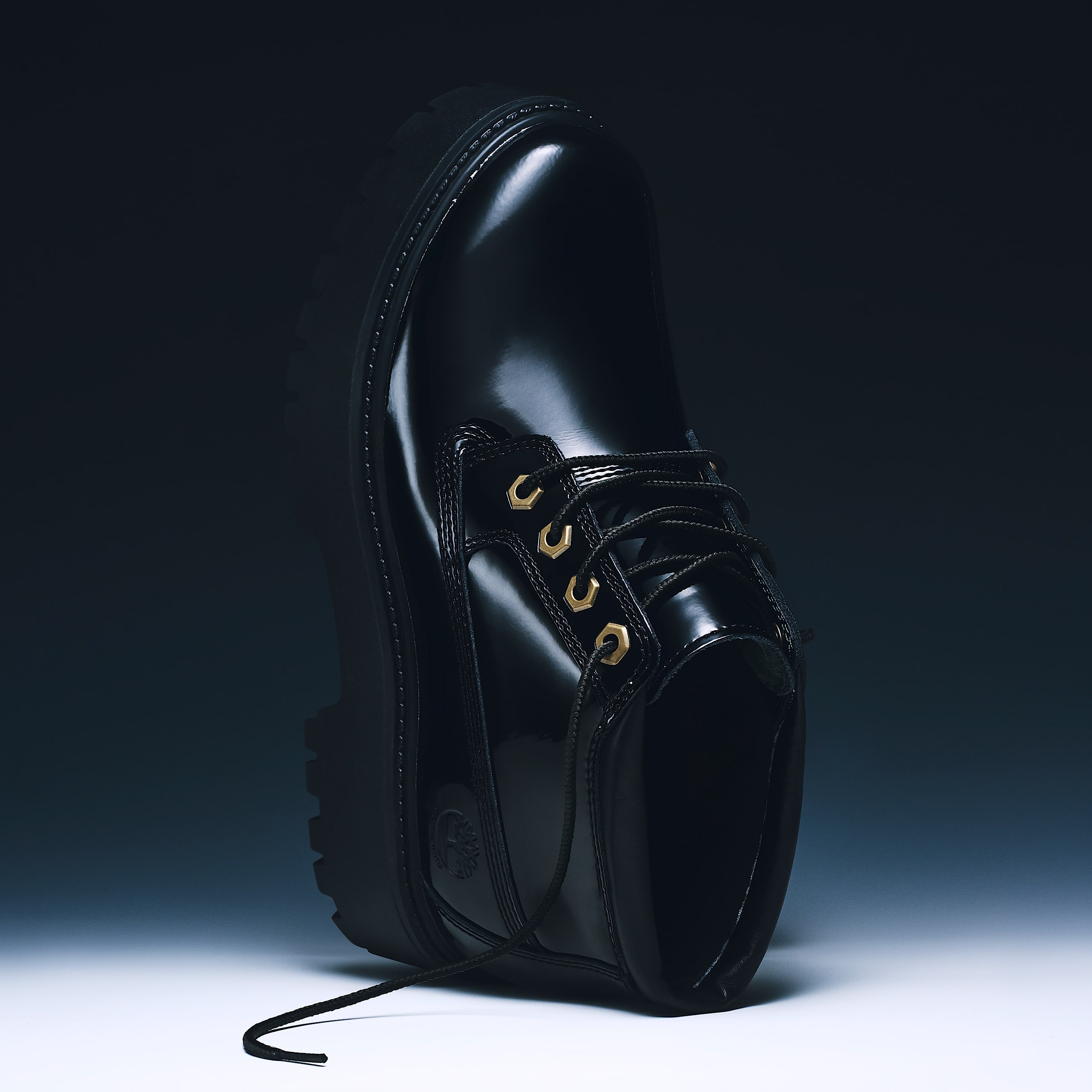 Bottine compense impermable Stone Street pour femme en noir TBL noir MKTG1