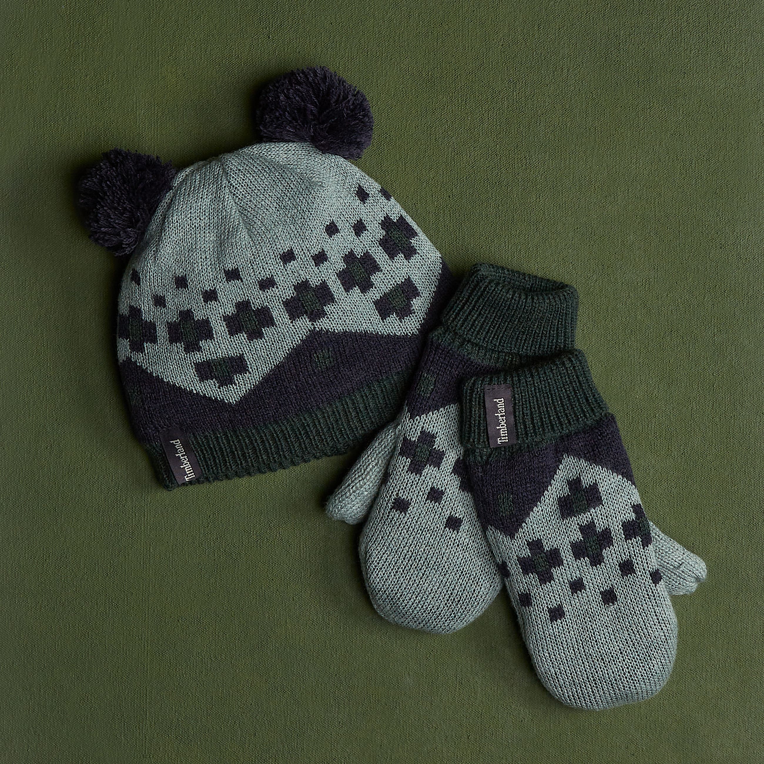 Kids Fair Isle Set in Grey TBL Grey MKTG1