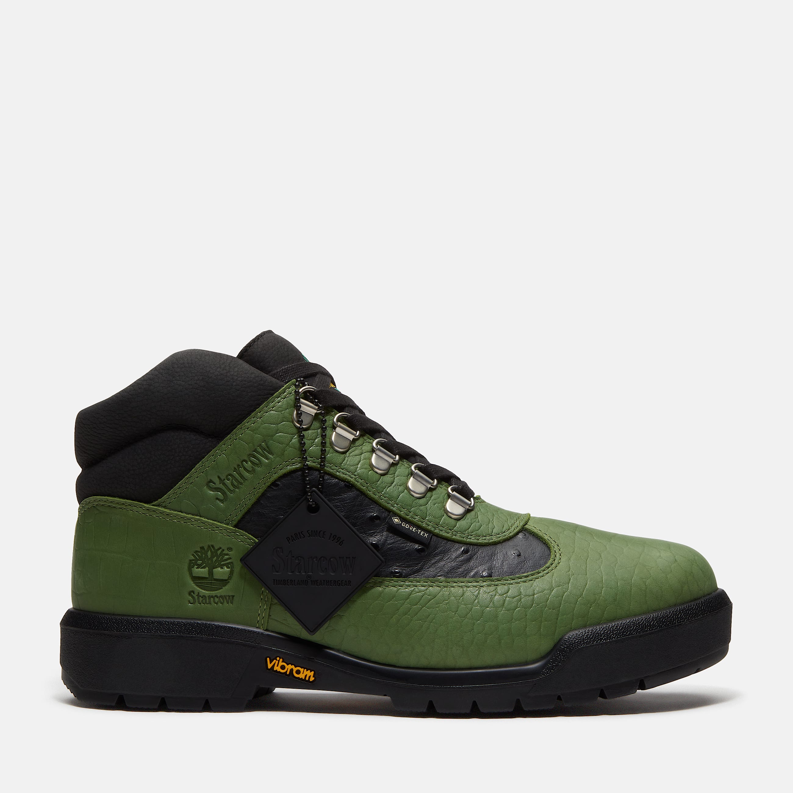 Timberland x STARCOW Field Boot with GORETEX Membrane for Men in Green TBL Green HERO
