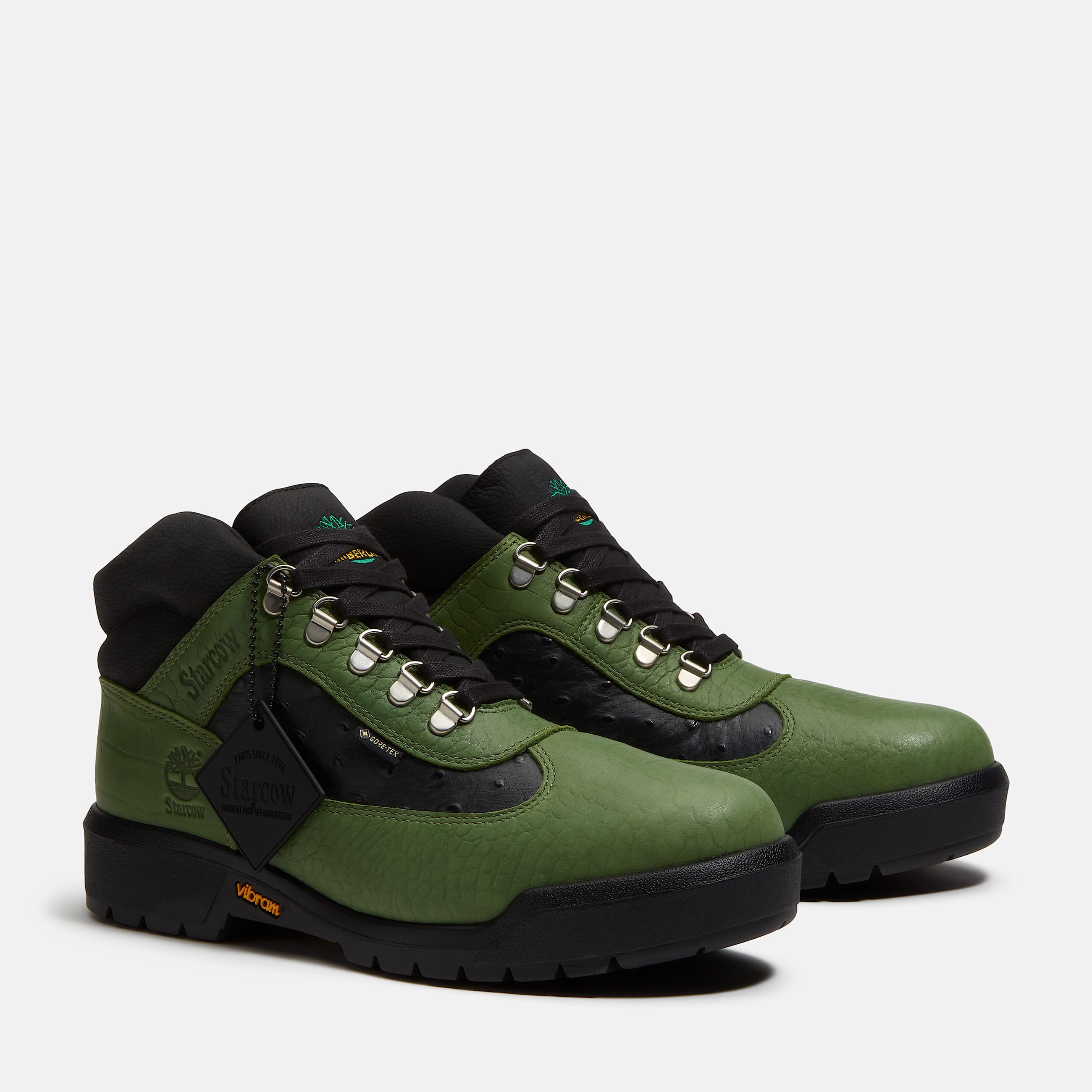 Timberland x STARCOW Field Boot with GORETEX Membrane for Men in Green TBL Green ALT4